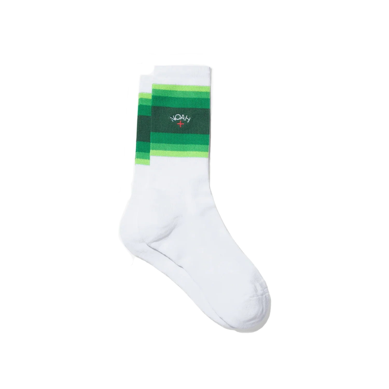 Striped Gradient Sock - Green