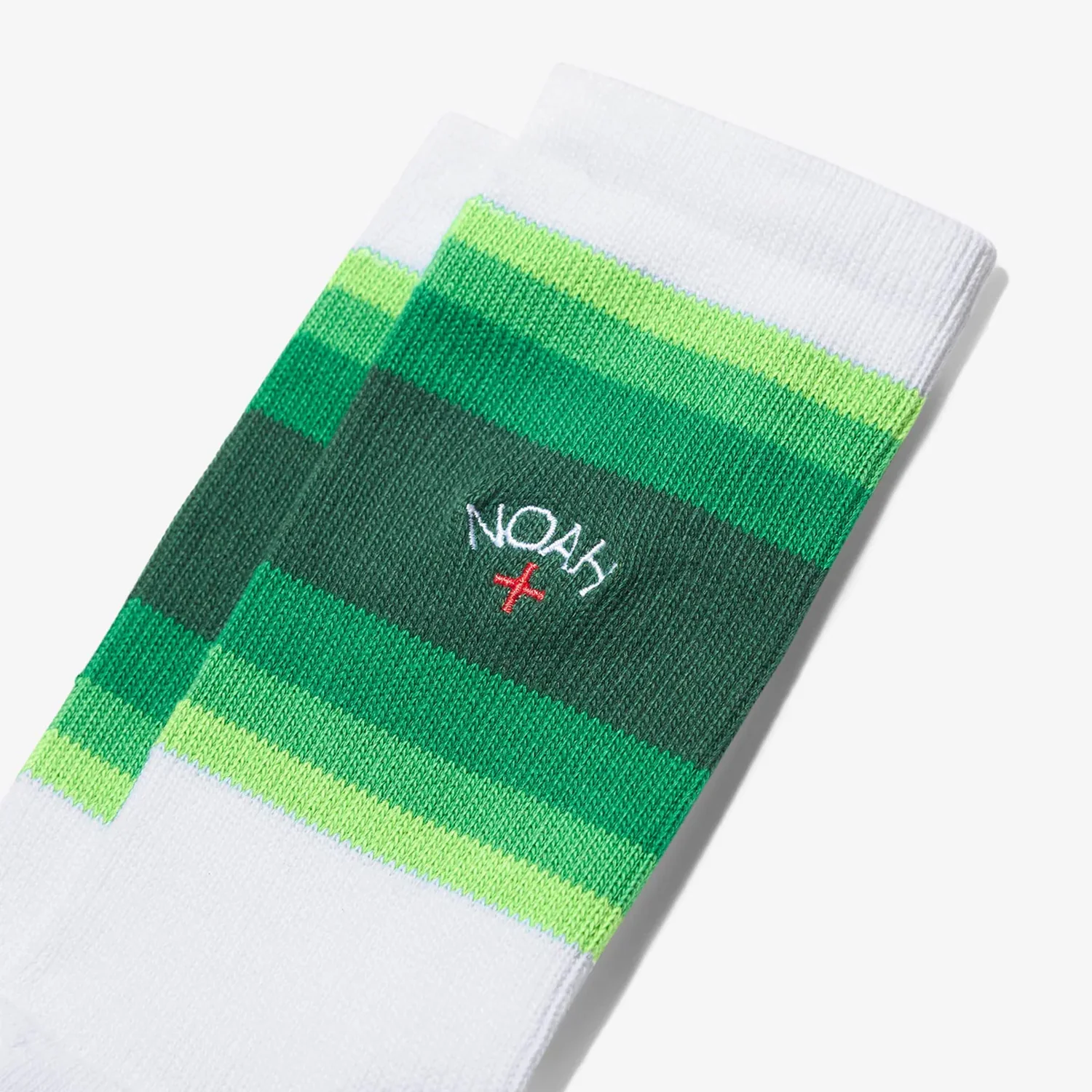 Striped Gradient Sock - Green - Image 2