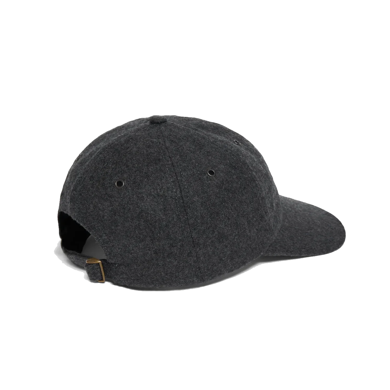 Wool Flannel 6-Panel - Charcoal - Image 2