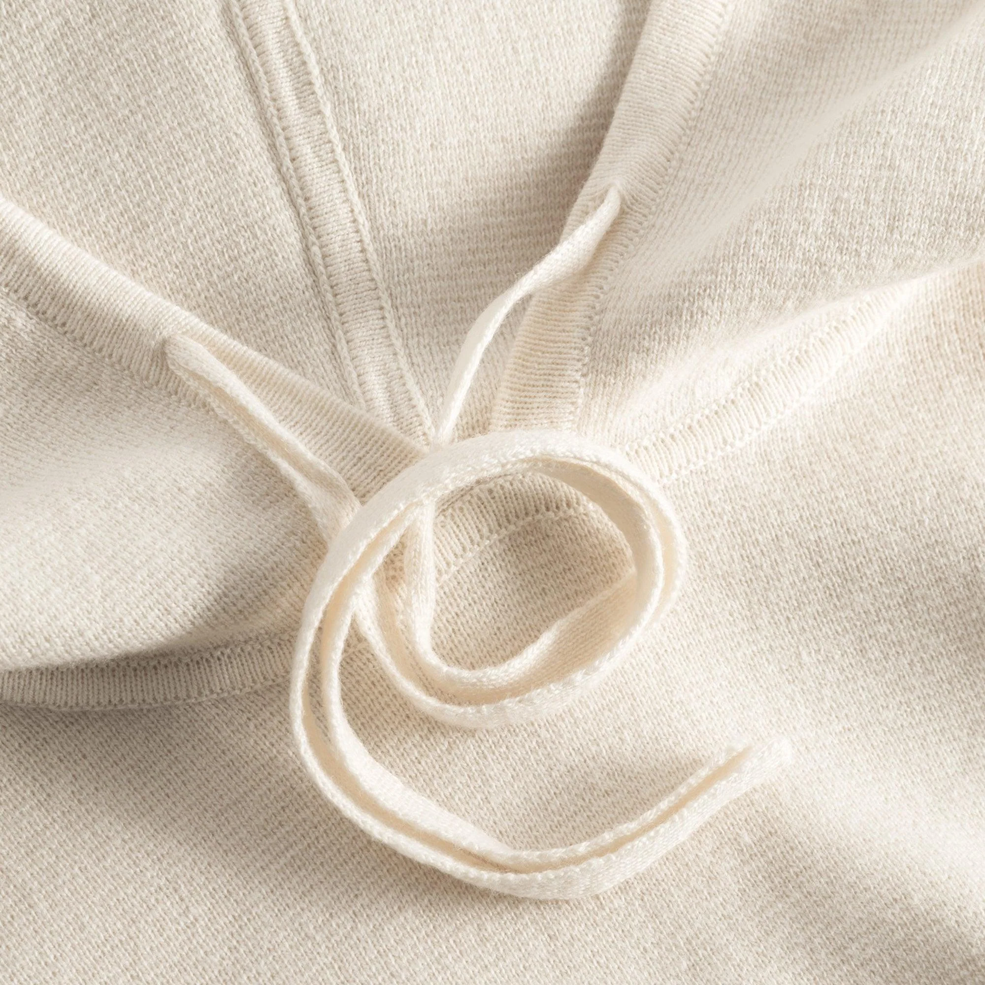 Axel Merino Milano HoodieL - Enamel White - Image 3