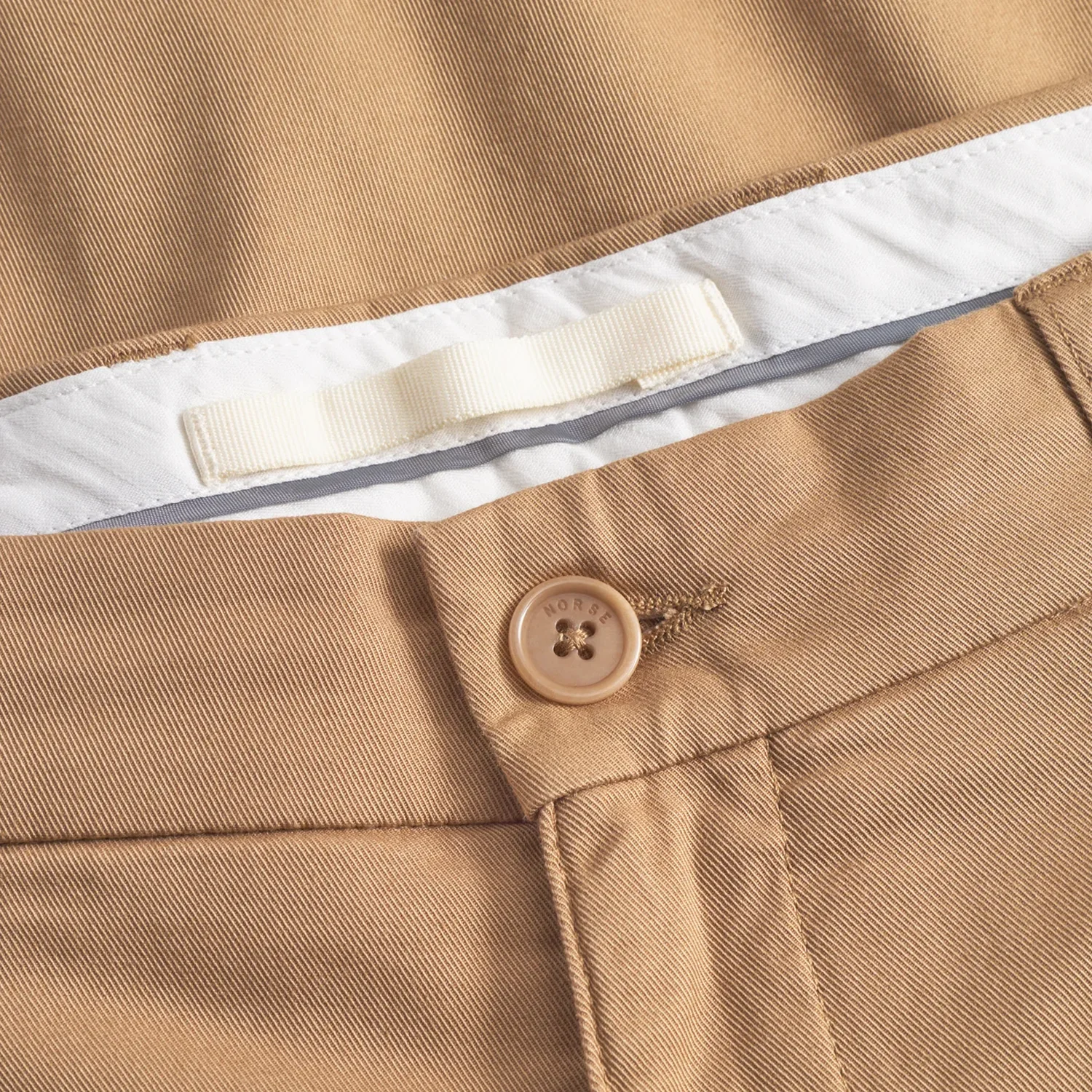 Benn Relaxed Twill Pleated Trouser - Utility Khaki - Image 2