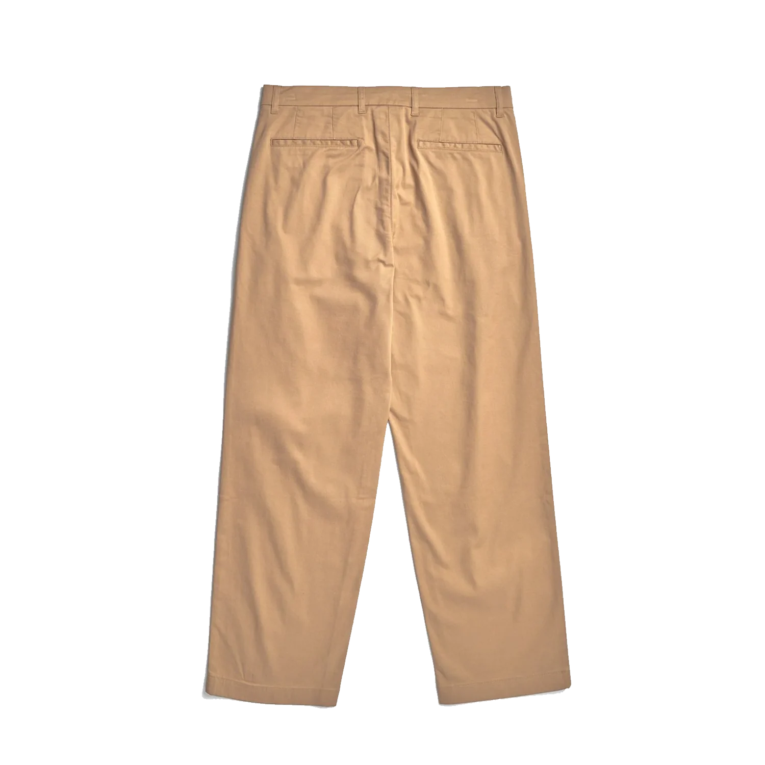 Benn Relaxed Twill Pleated Trouser - Utility Khaki - Image 3