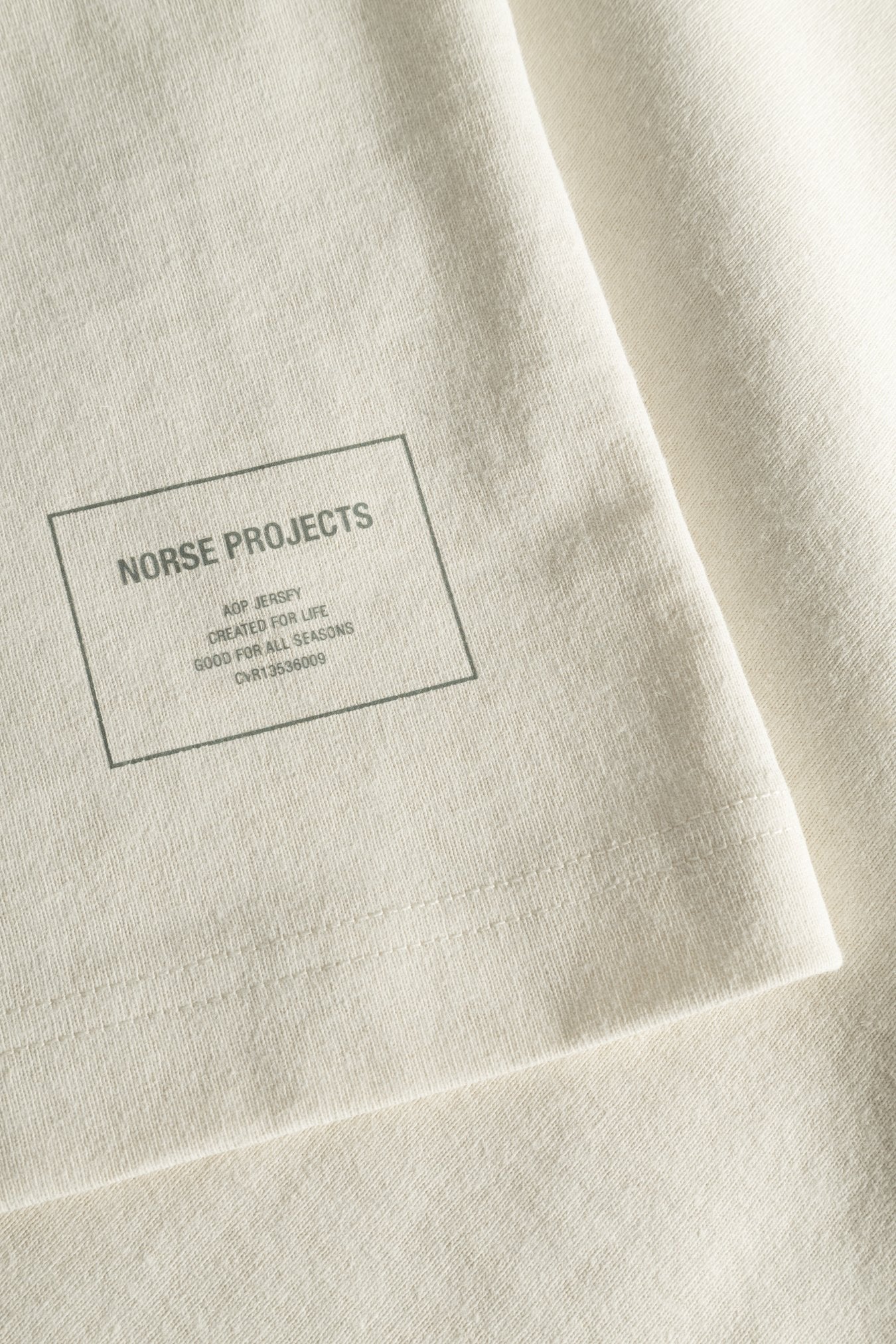 Espen Printed S/S Printed Polo - Ecru - Image 6