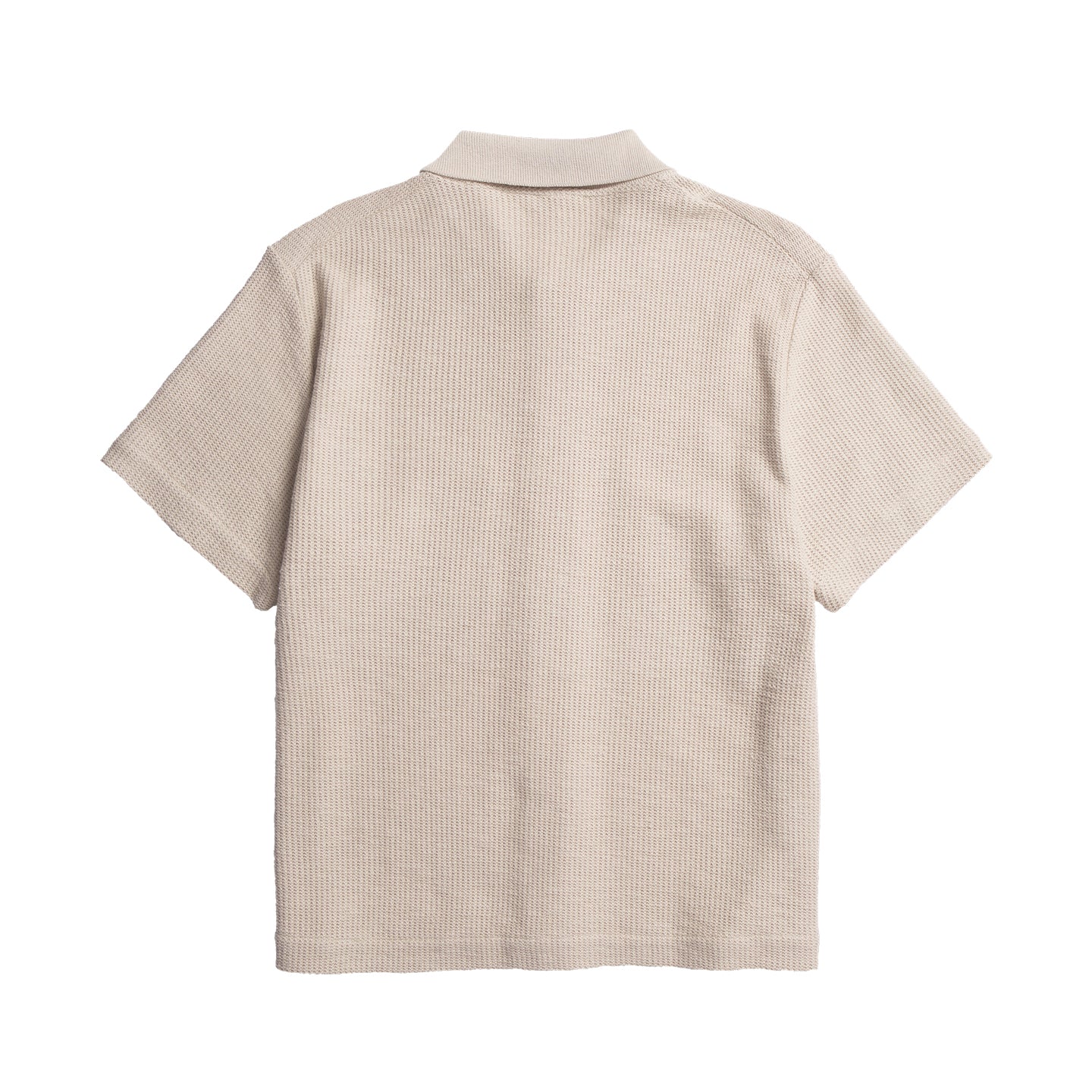 Gustav Crochet Jersey Shirt - Oatmeal - Image 2