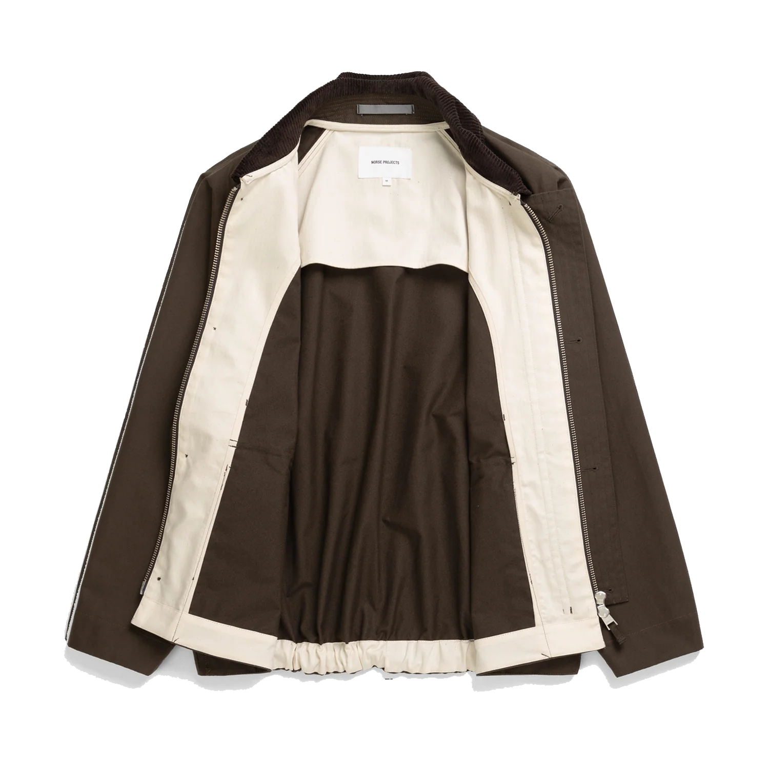 Holmen Wax Raglan Light Jacket - Delicioso Brown - Image 2
