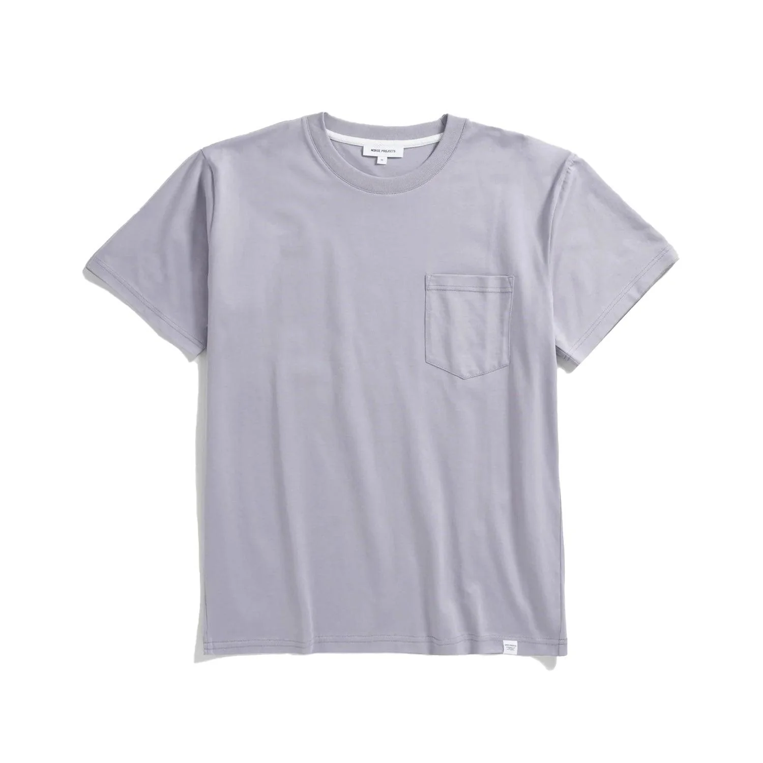 Johannes Organic Pocket T-shirt - Crocus Purple