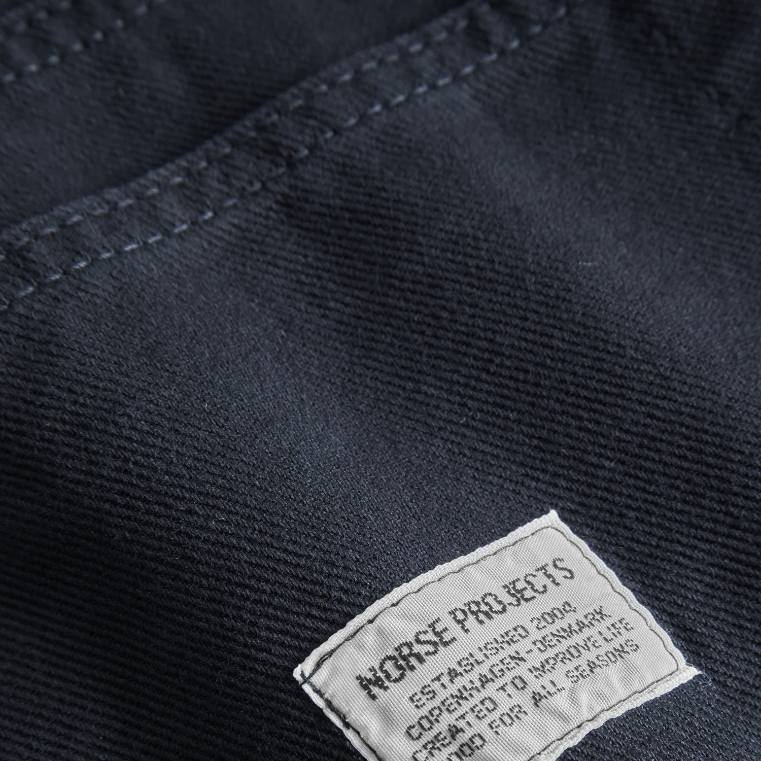 Mogens Relaxed 5 Pocket Heavy Twill - Navy - Image 2