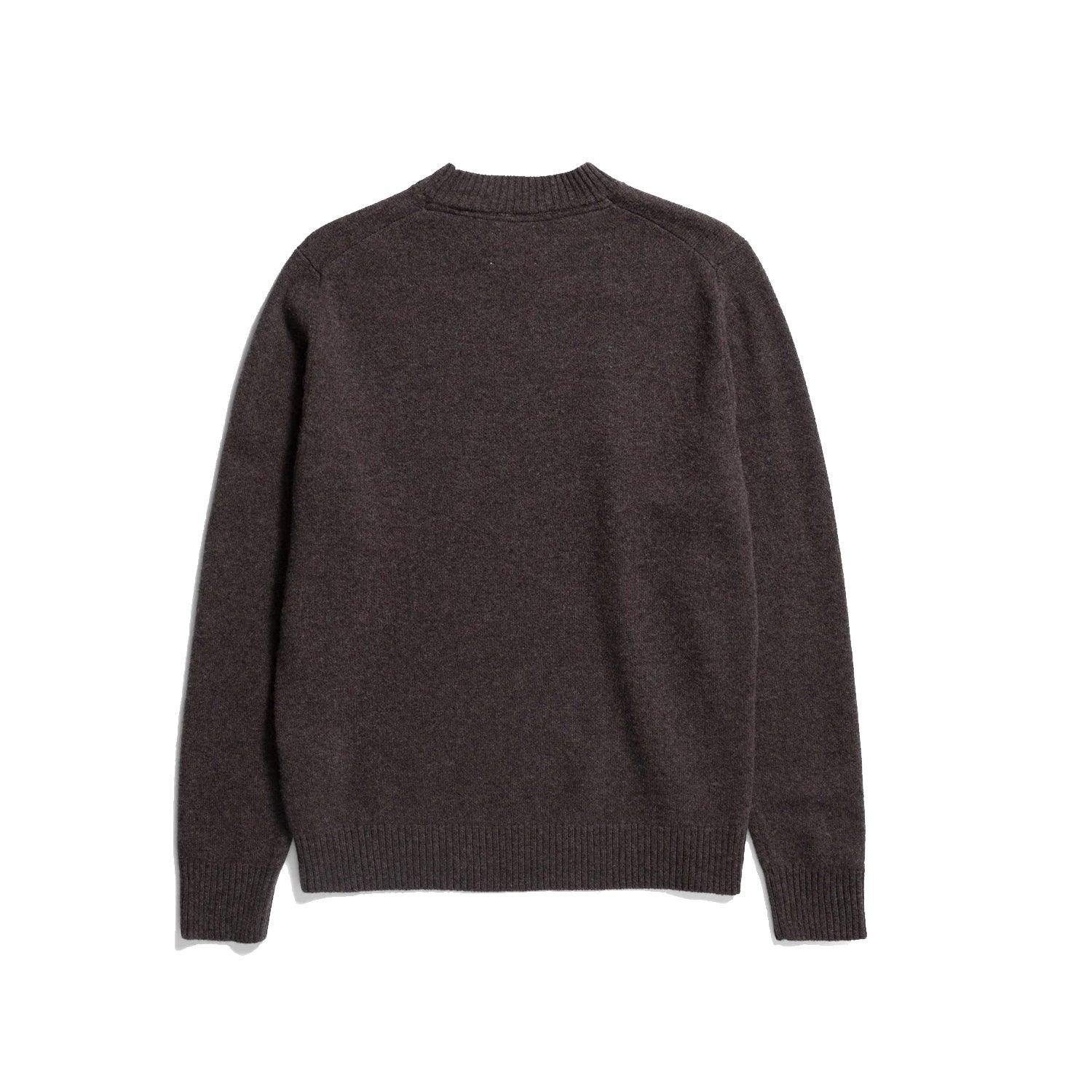 Standard Merino Lambswool Sweater - Heathland Brown - Image 2