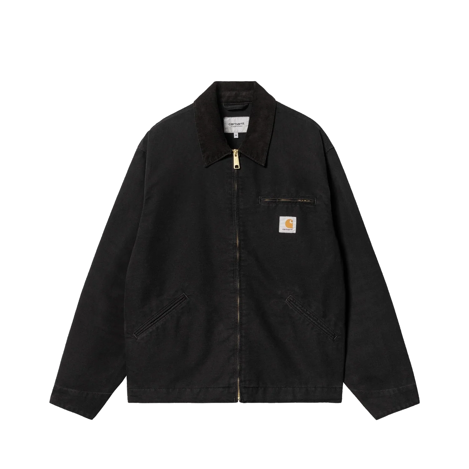 OG Detroit Jacket (Spring) - Black/Black Aged Canvas