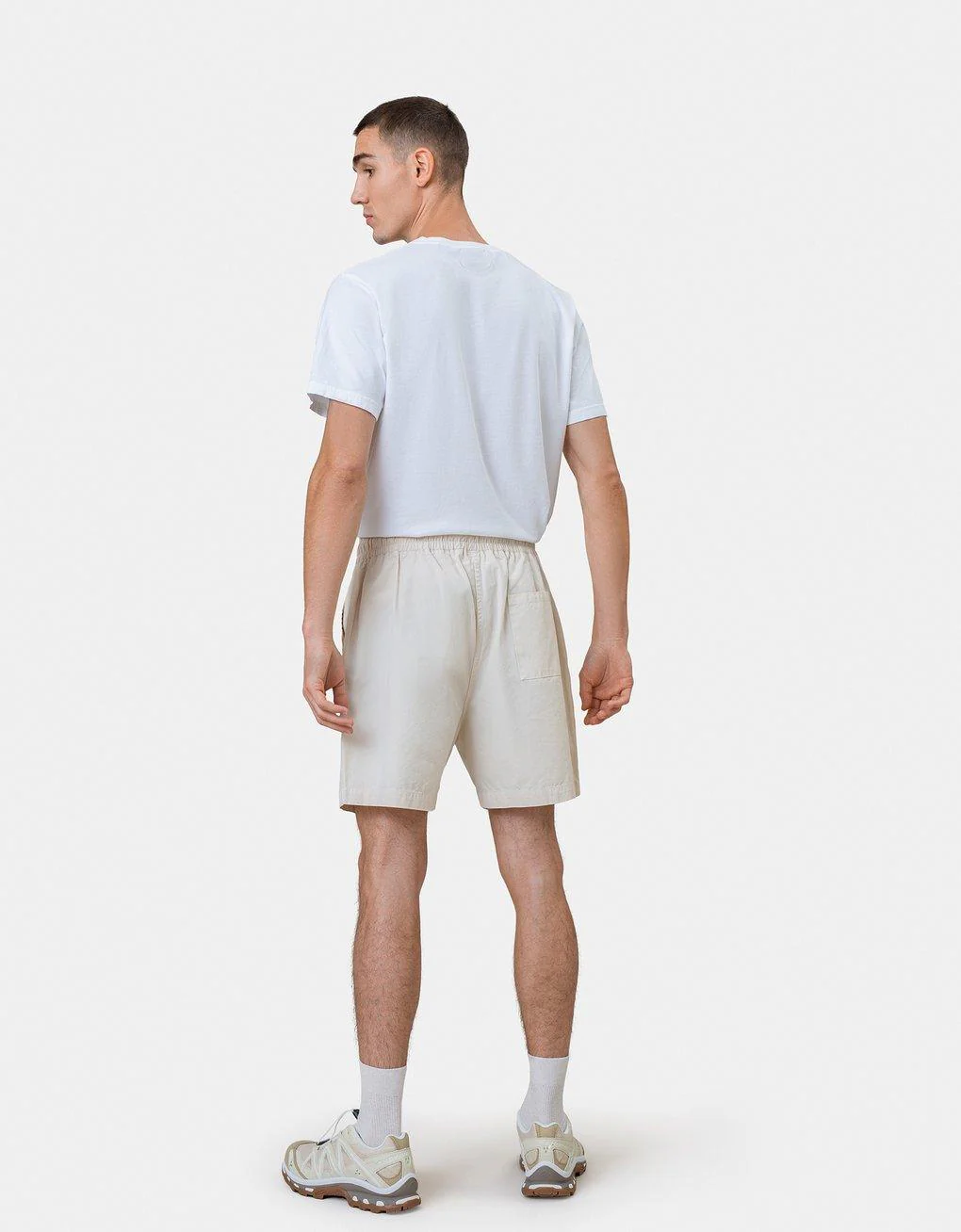 Organic Twill Shorts - Deep Black - Image 3