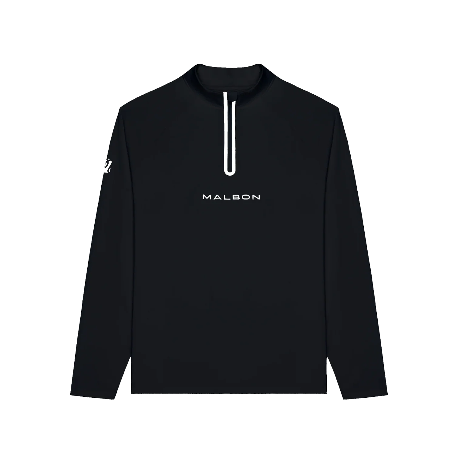 Performance Raglan Quarter Zip - Black