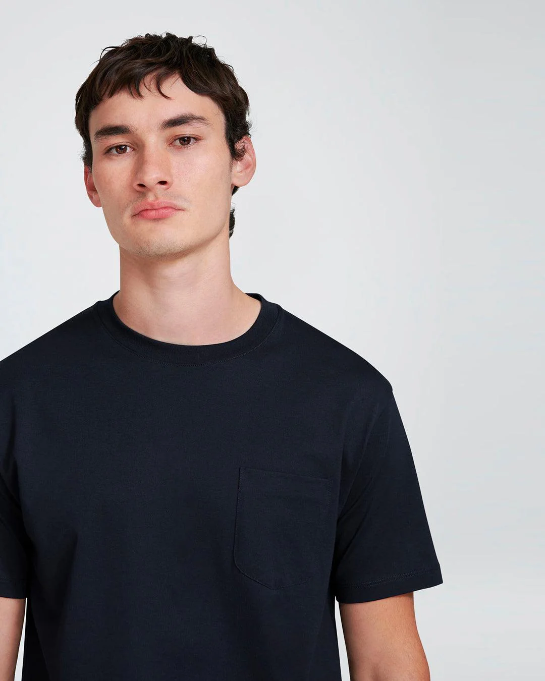 S/S Pocket T-Shirt - Dark Navy - Image 2