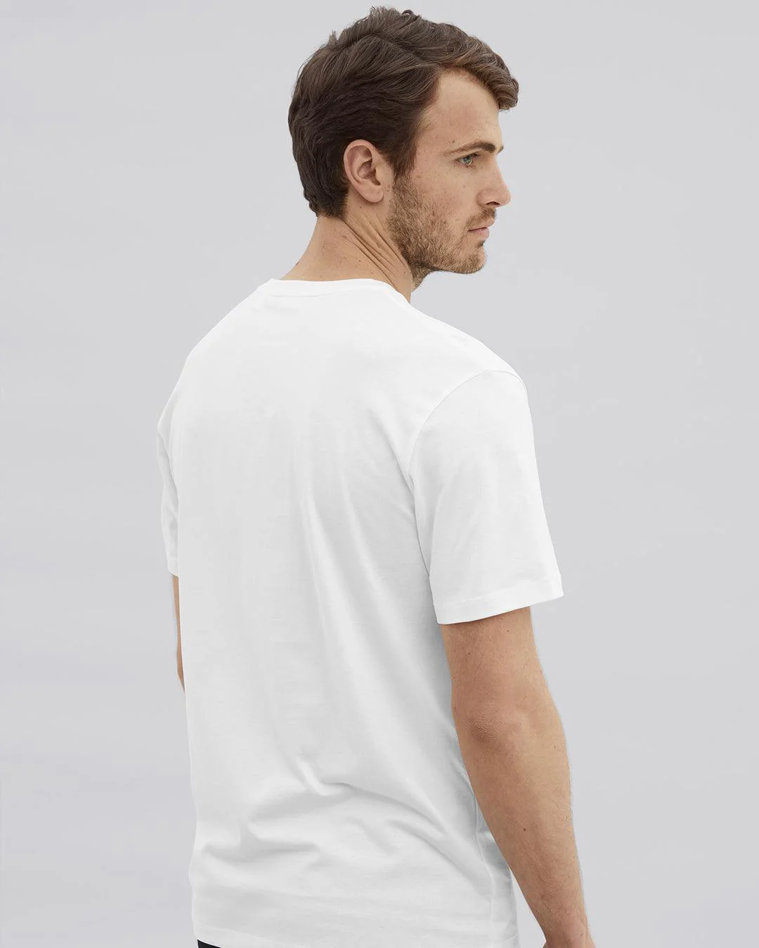 S/S Pocket T-Shirt - White - Image 3