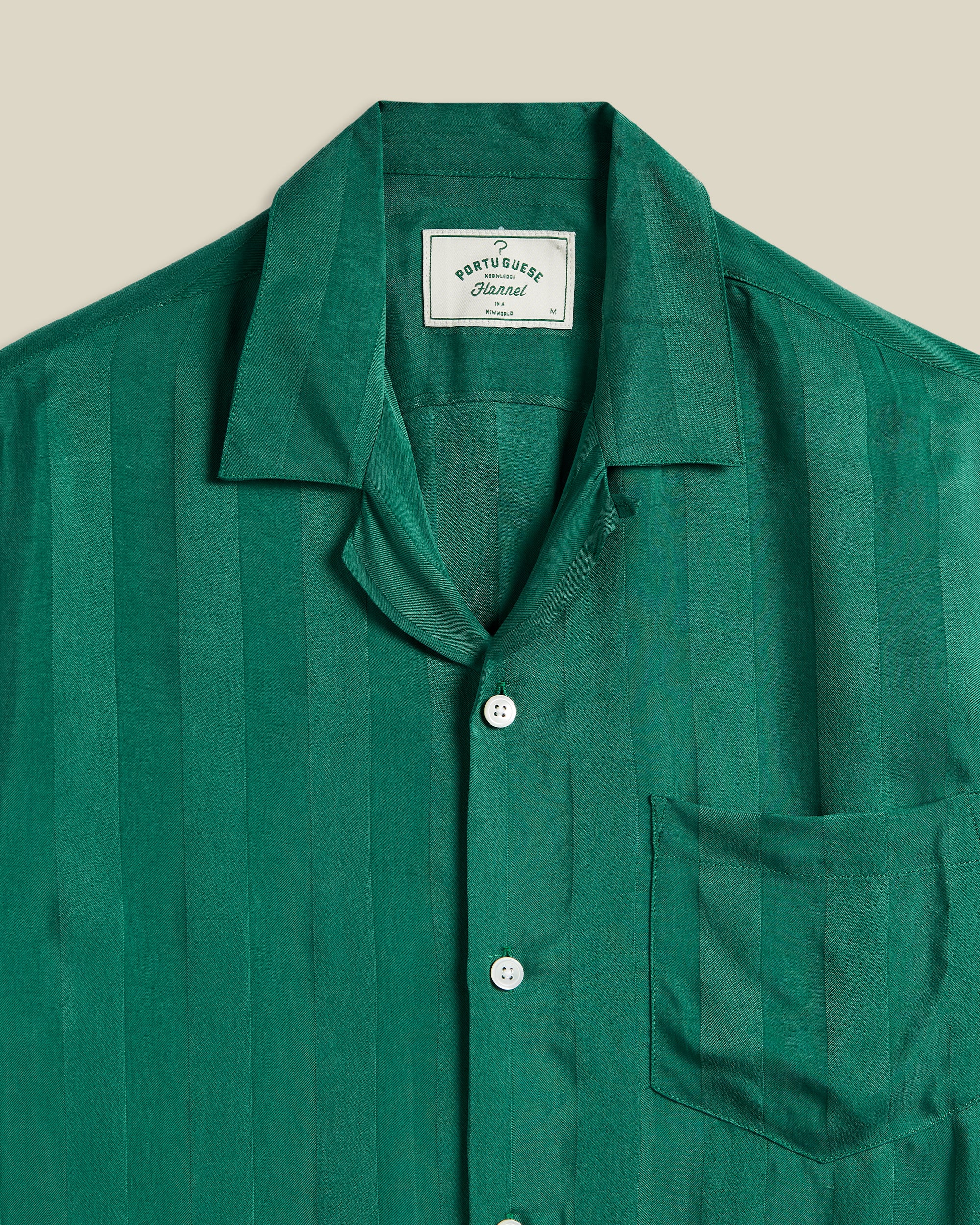 Cupro Stripe - Green - Image 2