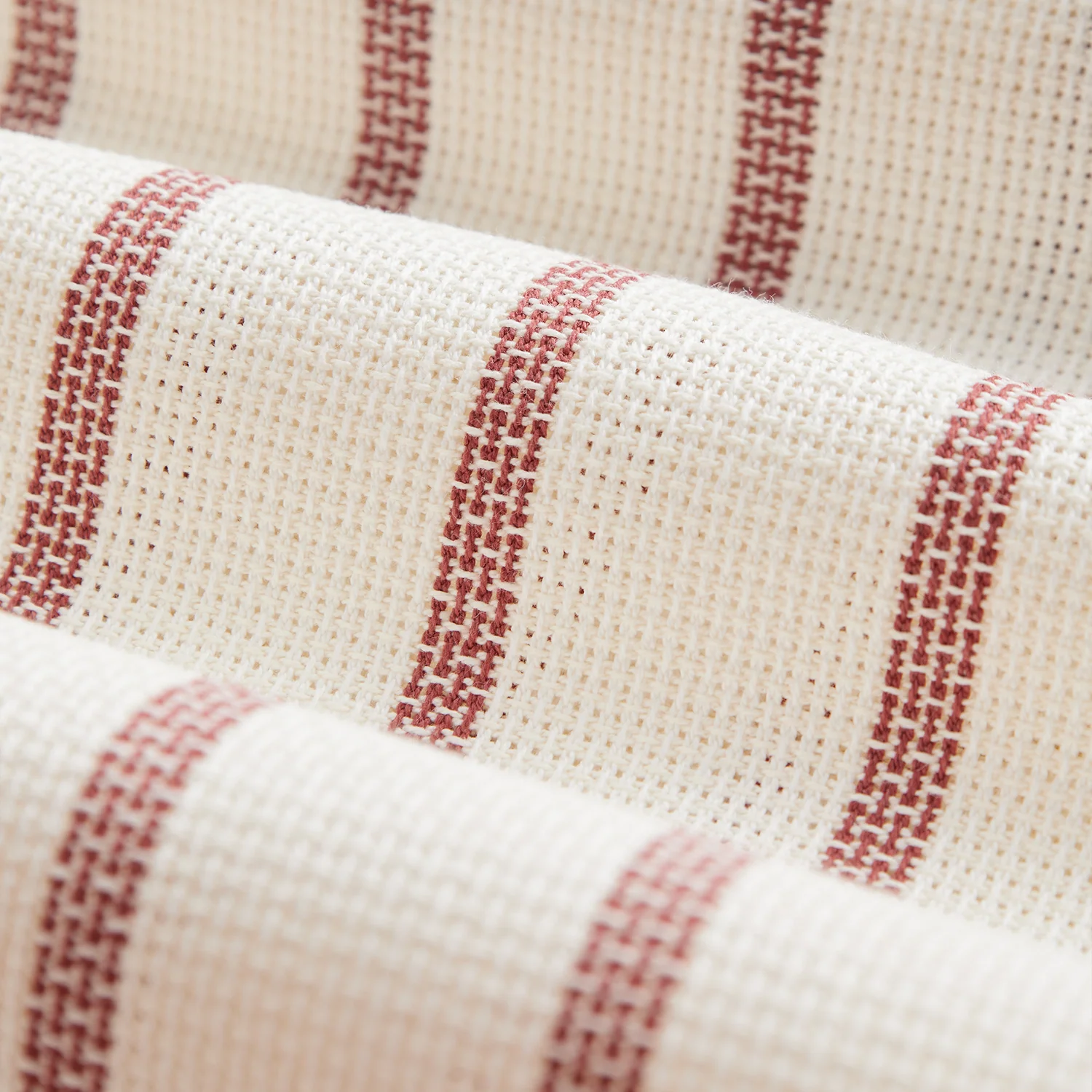 Piquet Stripe - Bordeaux - Image 3