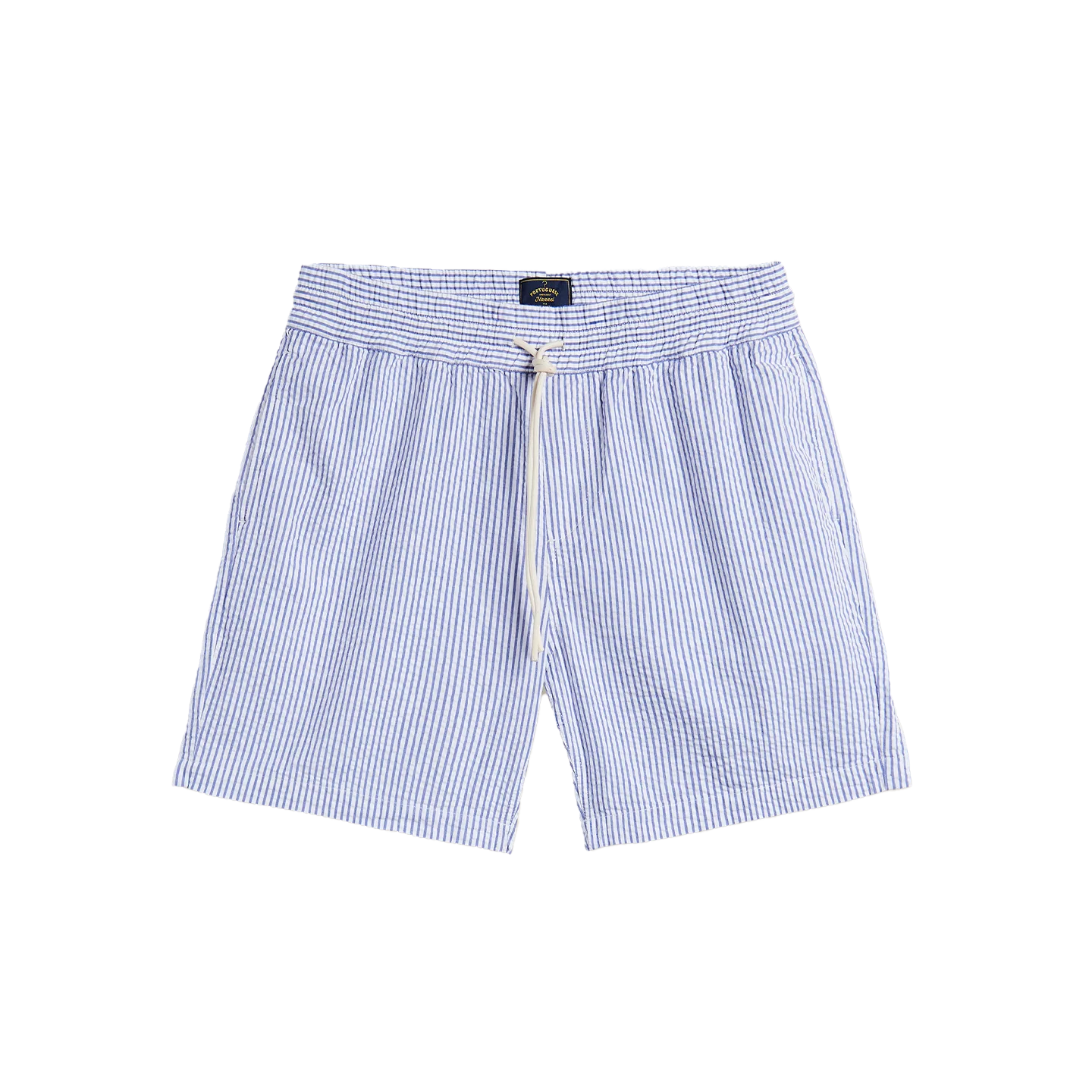 Seersucker Shorts - Blue/White