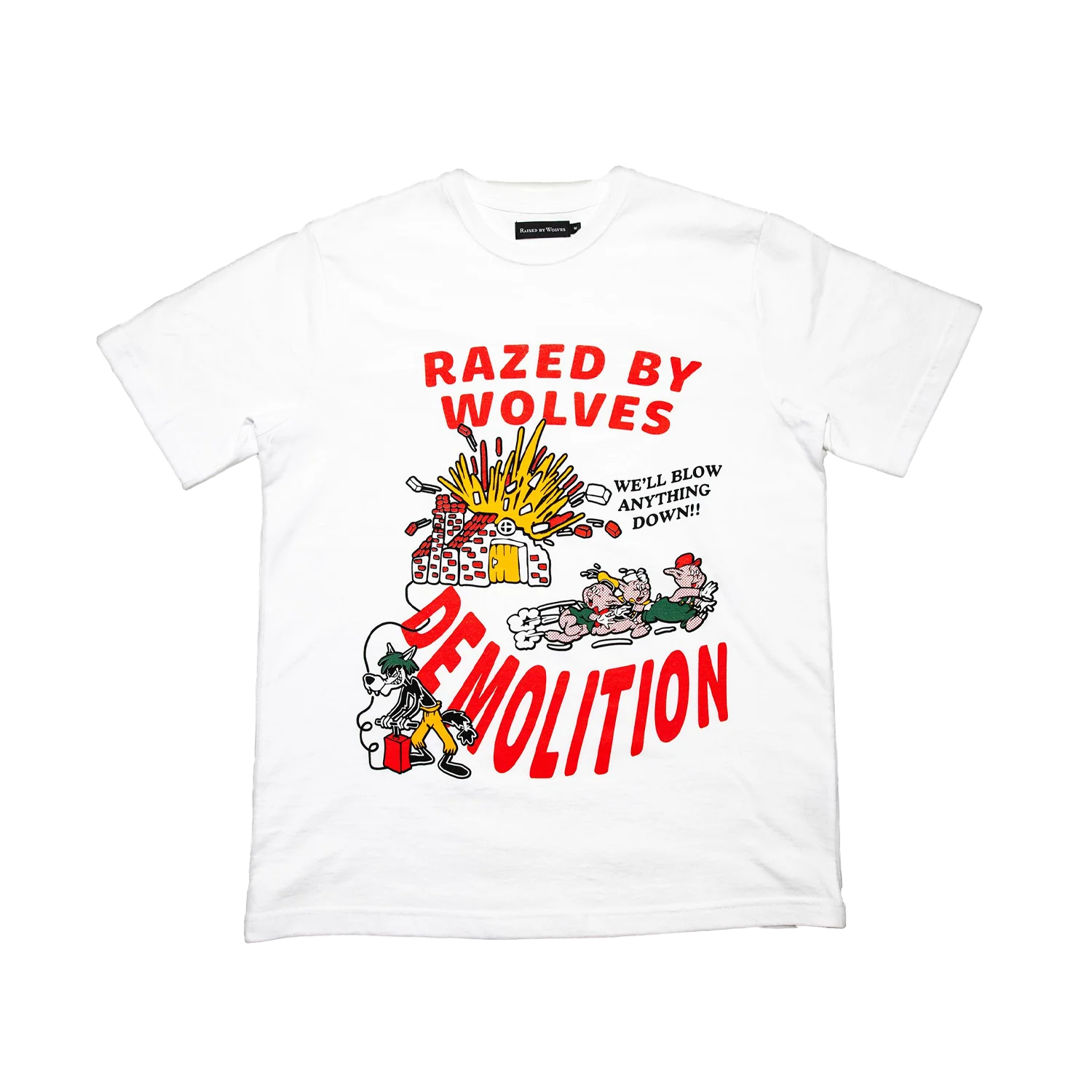 Razed by Wolves - White