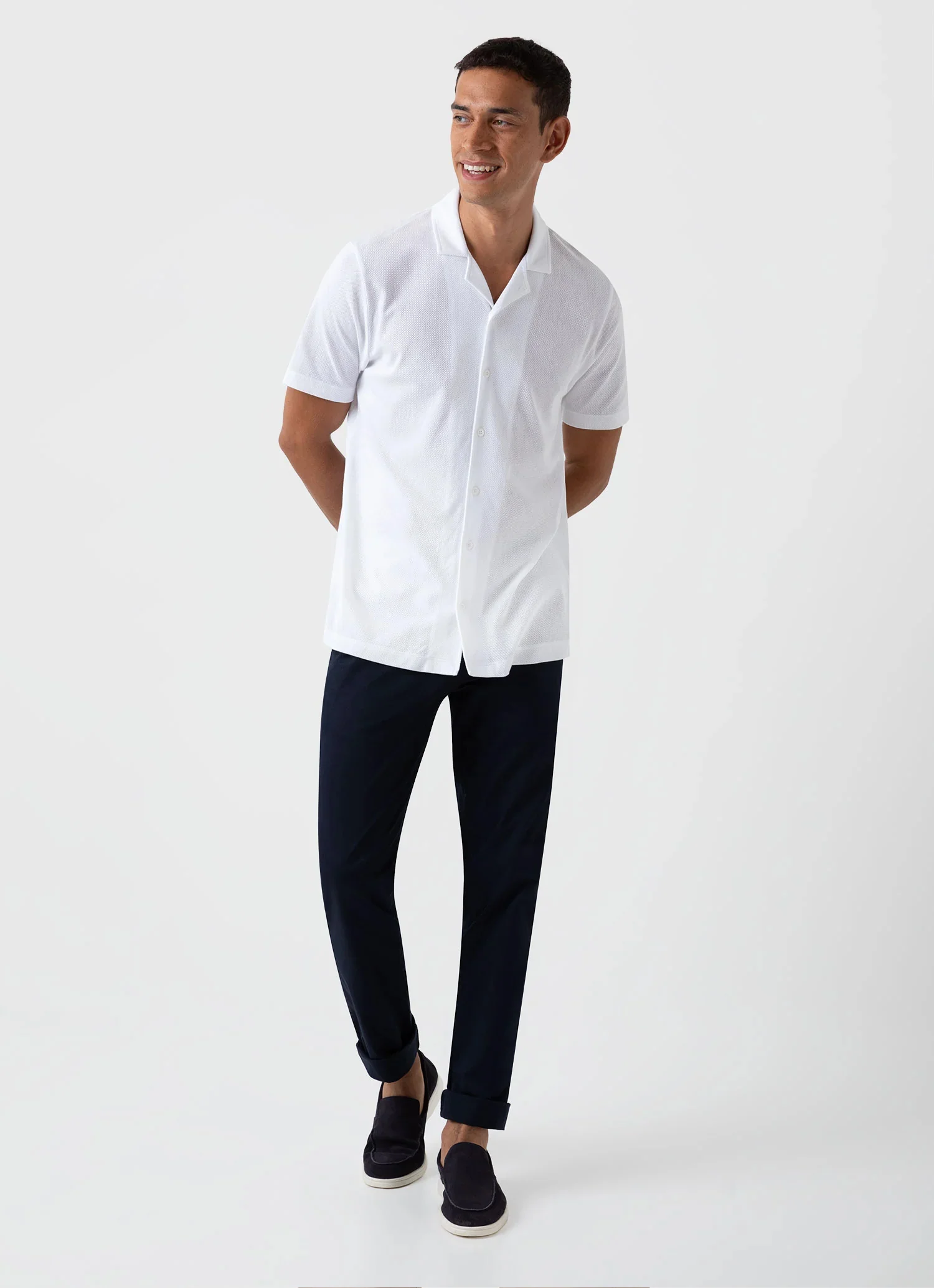 Riviera Camp Collar S/S Polo - Image 2