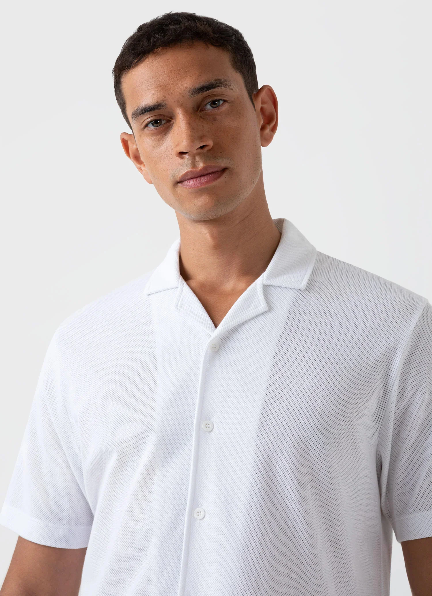 Riviera Camp Collar S/S Polo - Image 3