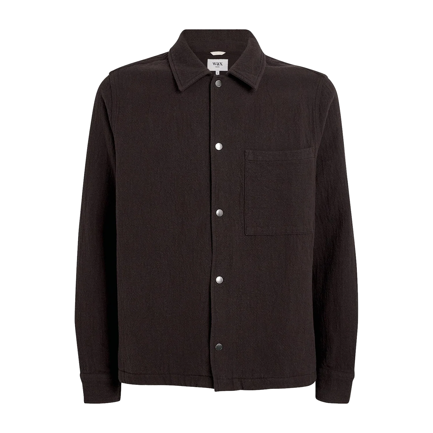 Romer - Black Heavy Crinkle Cotton Overshirt