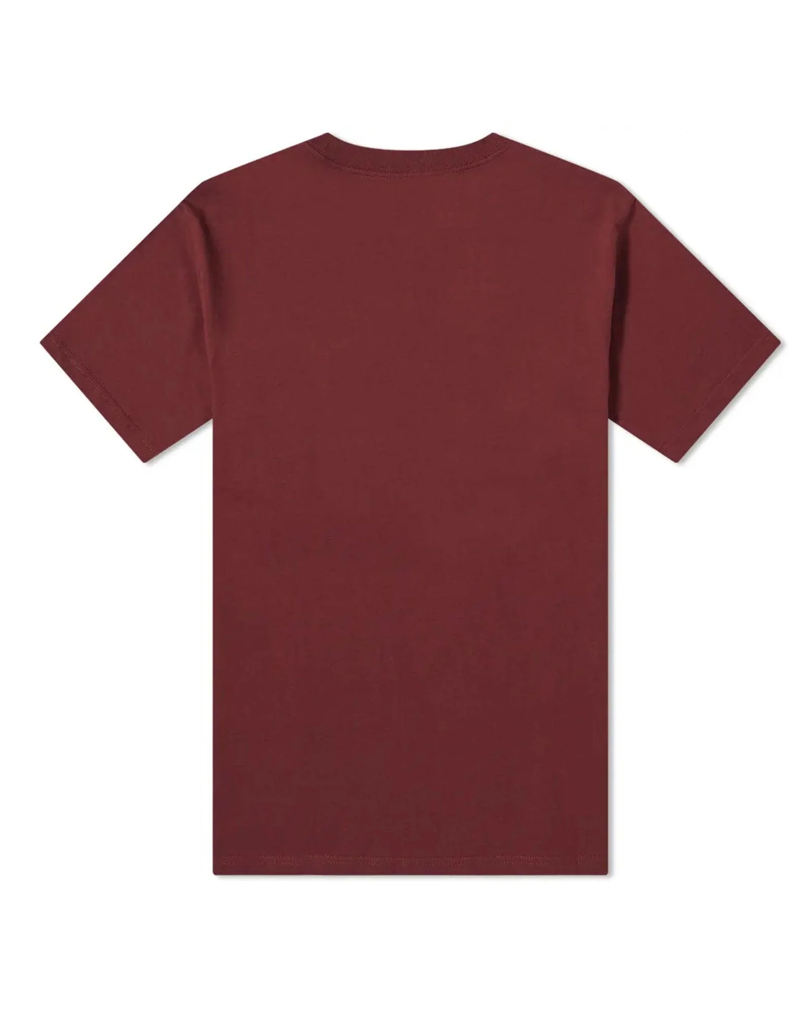 S/S Pocket T-shirt - Wine - Image 2