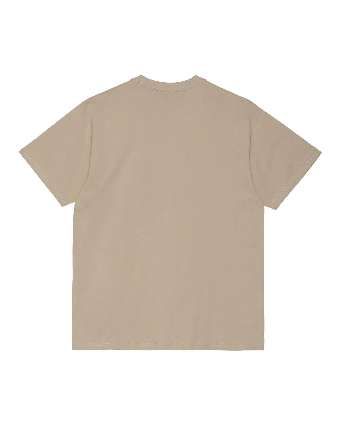 S/S Script Embroidery Tee - Wall/ Wax - Image 2