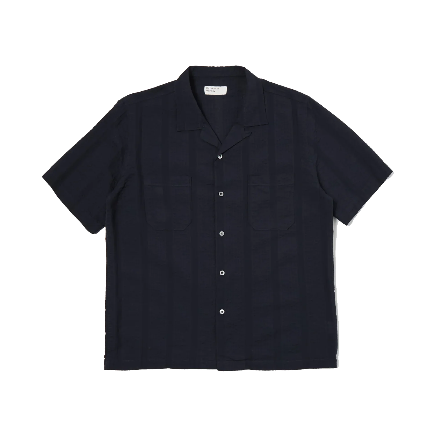 Sal Road Shirt - Navy Maui Cotton