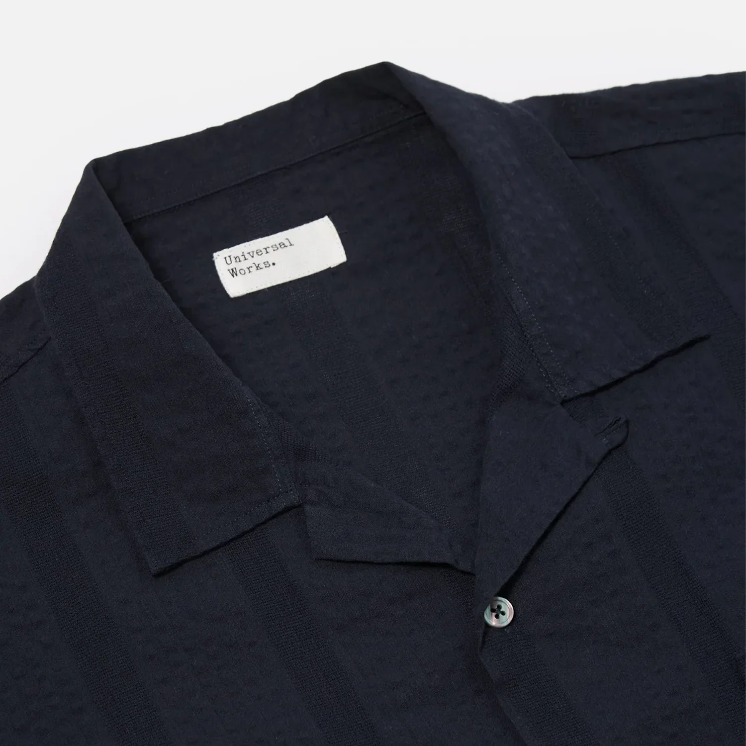 Sal Road Shirt - Navy Maui Cotton - Image 2