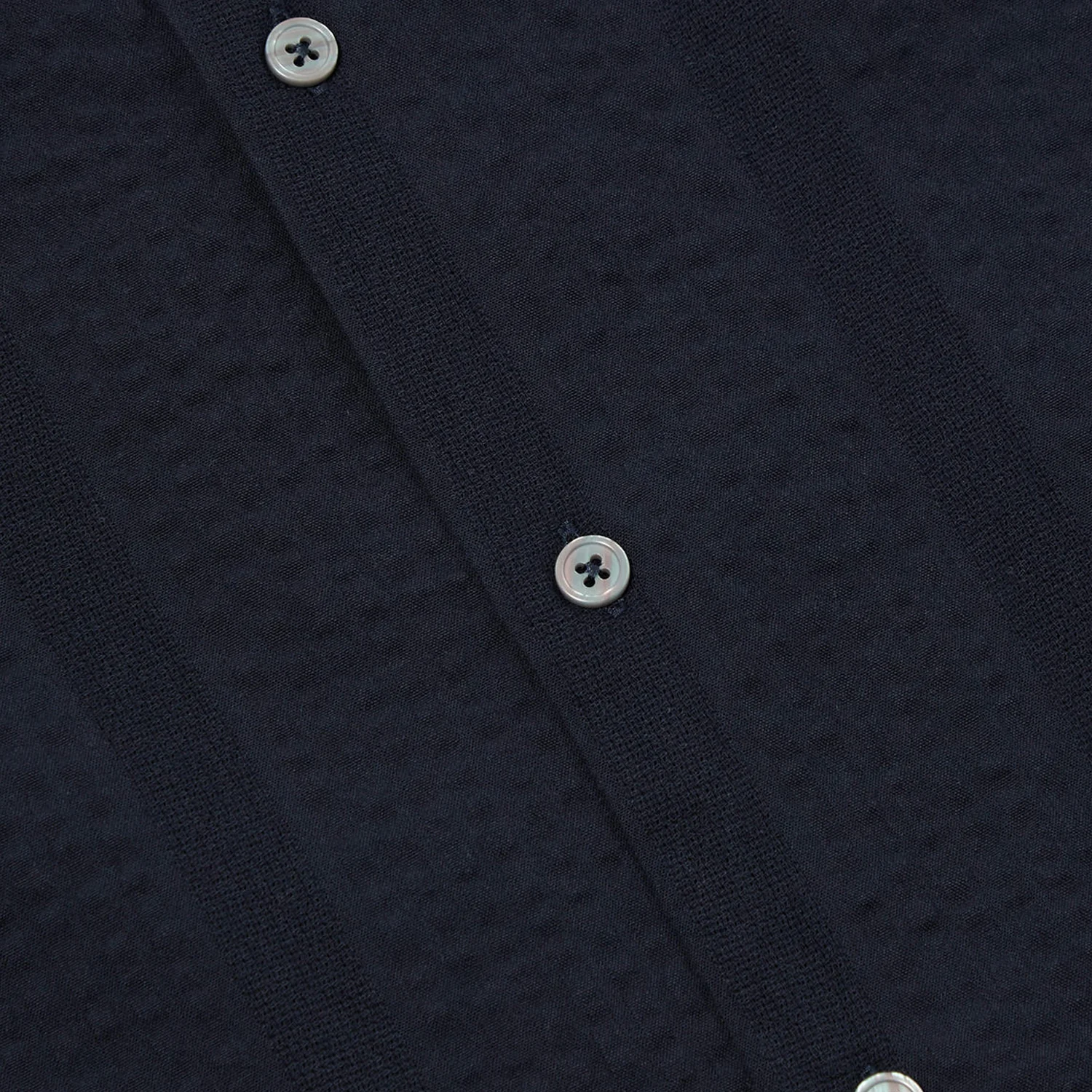 Sal Road Shirt - Navy Maui Cotton - Image 5