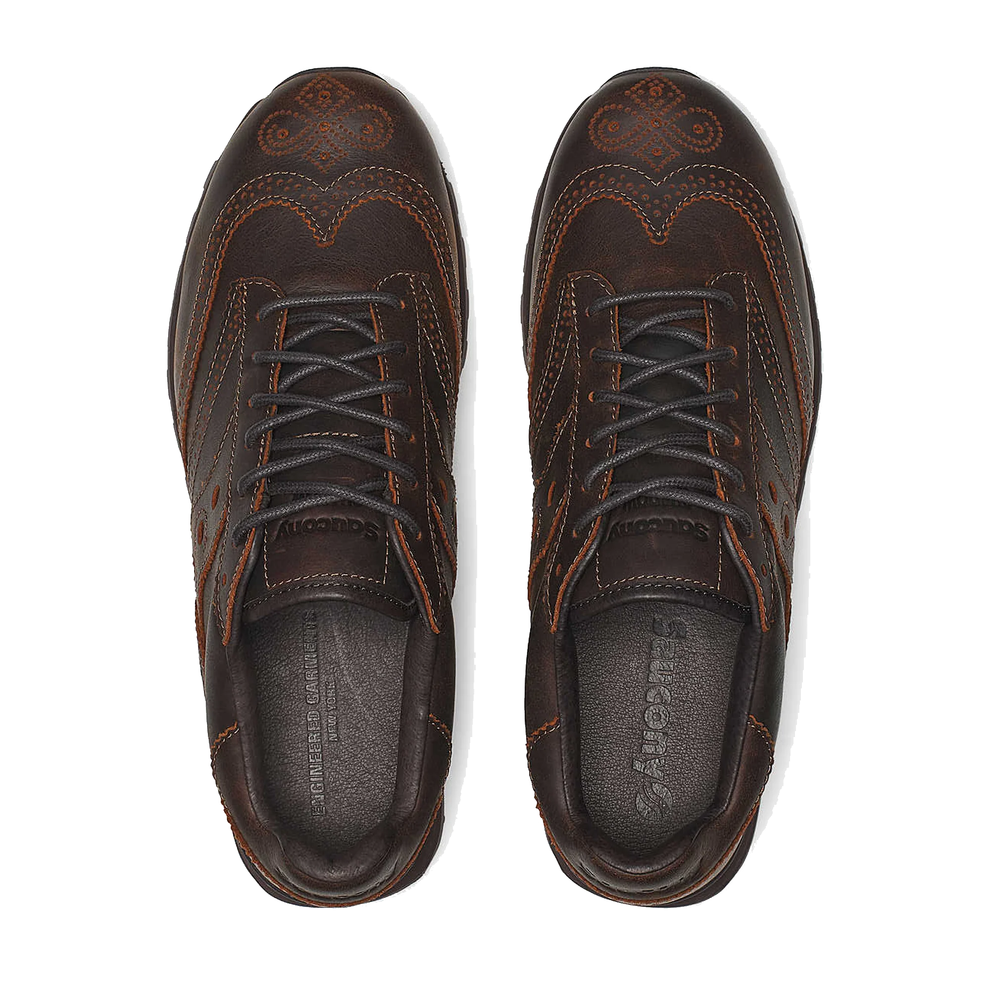Engineered Garments x Shadow Original Wingtip - Brown - Image 3