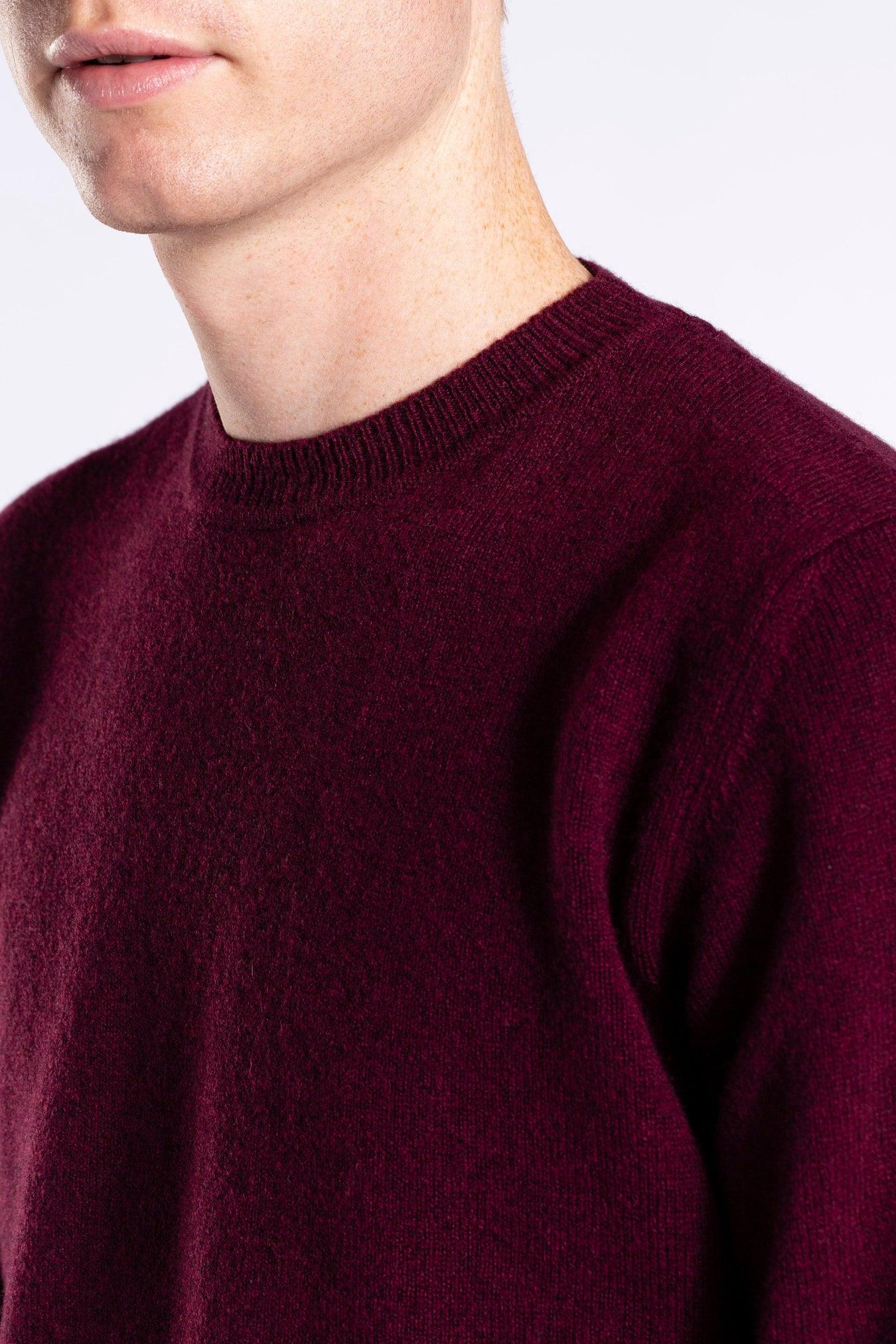Sigfred Lambswool - Burgundy - Image 3