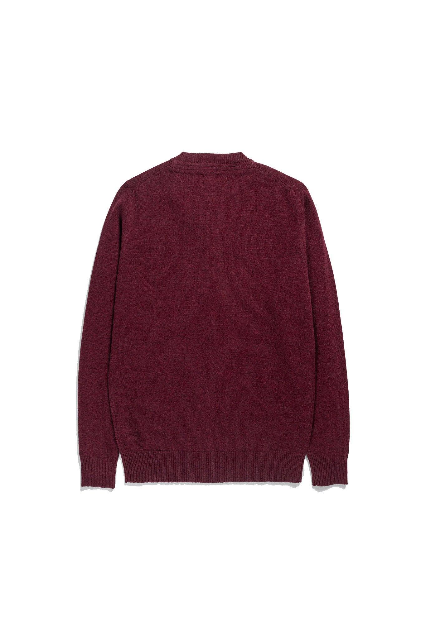 Sigfred Lambswool - Burgundy - Image 4