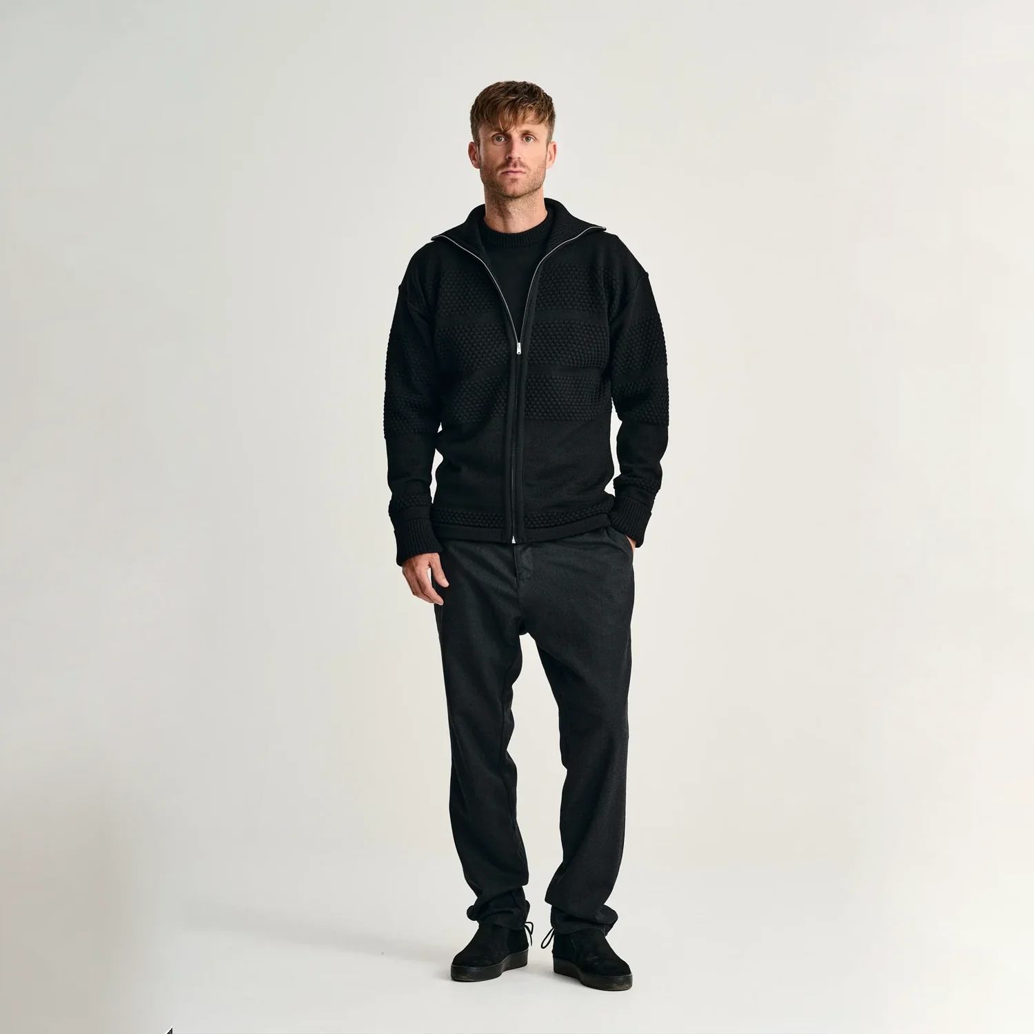 Fisherman III Full Zip - Black Void - Image 3