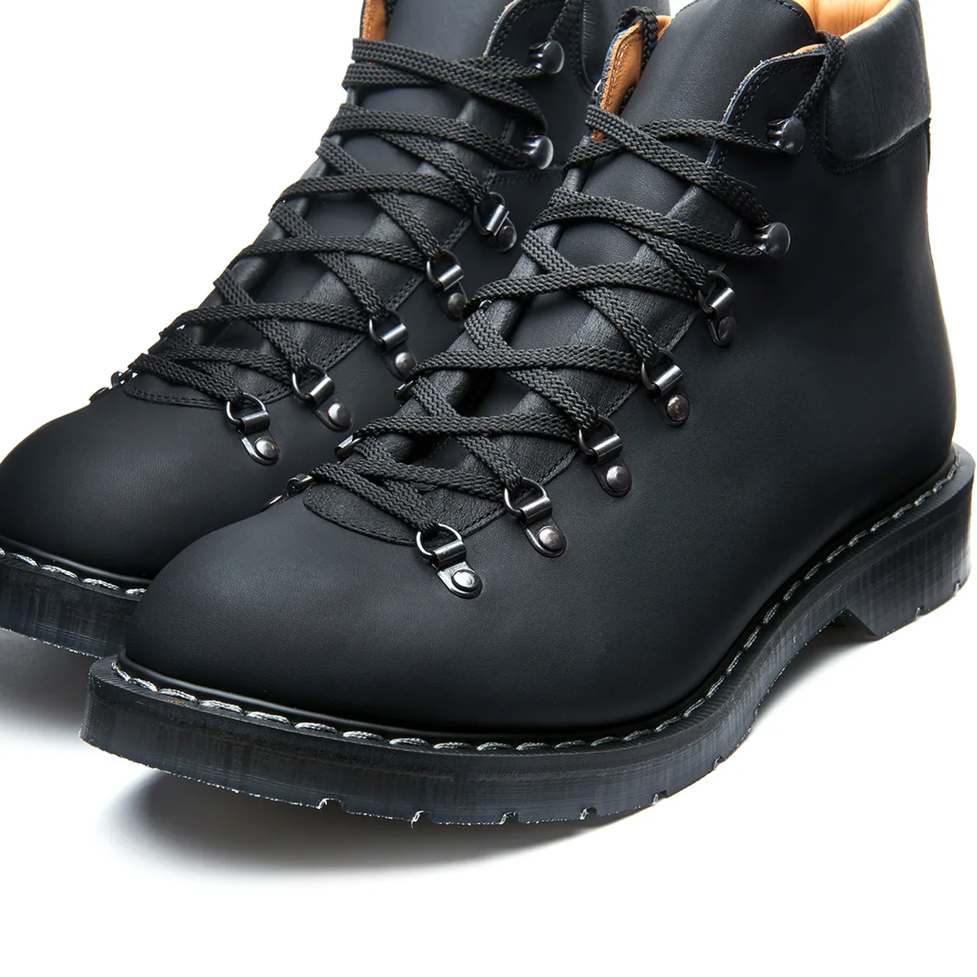 7 Eye Urban Hiker Boot - Black Greasy - Image 3