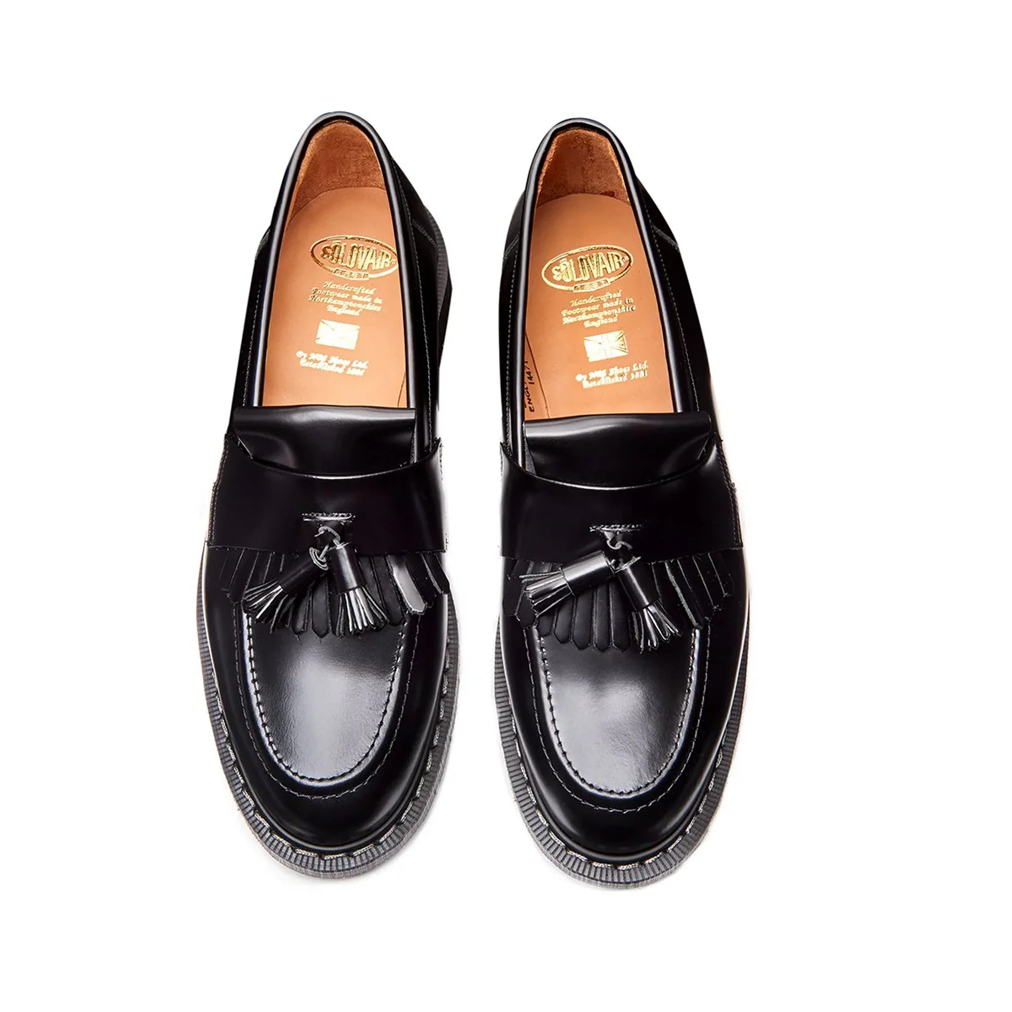 Tassel Loafer - Black Hi Shine - Image 3