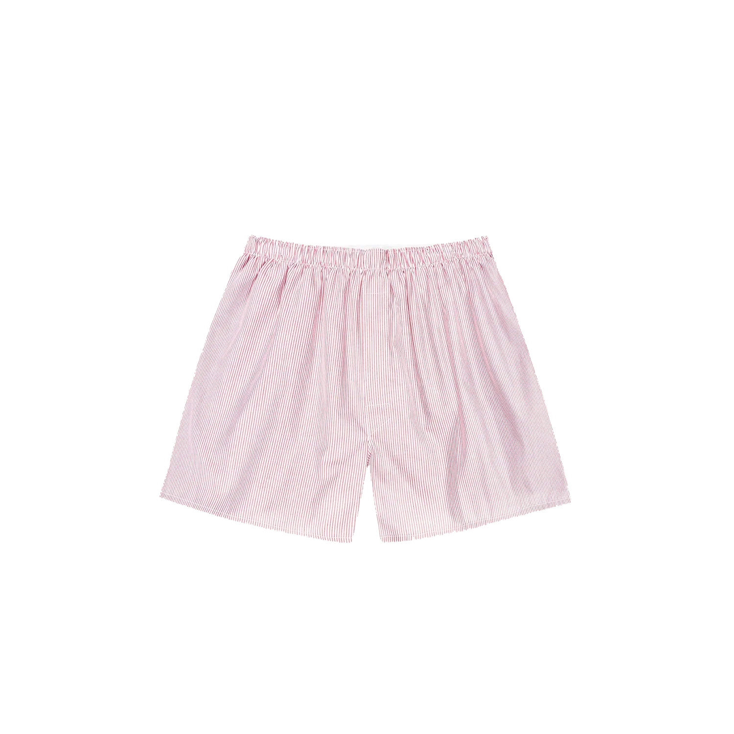 Classic Boxer Short - White/Red/Navy Pinstripe