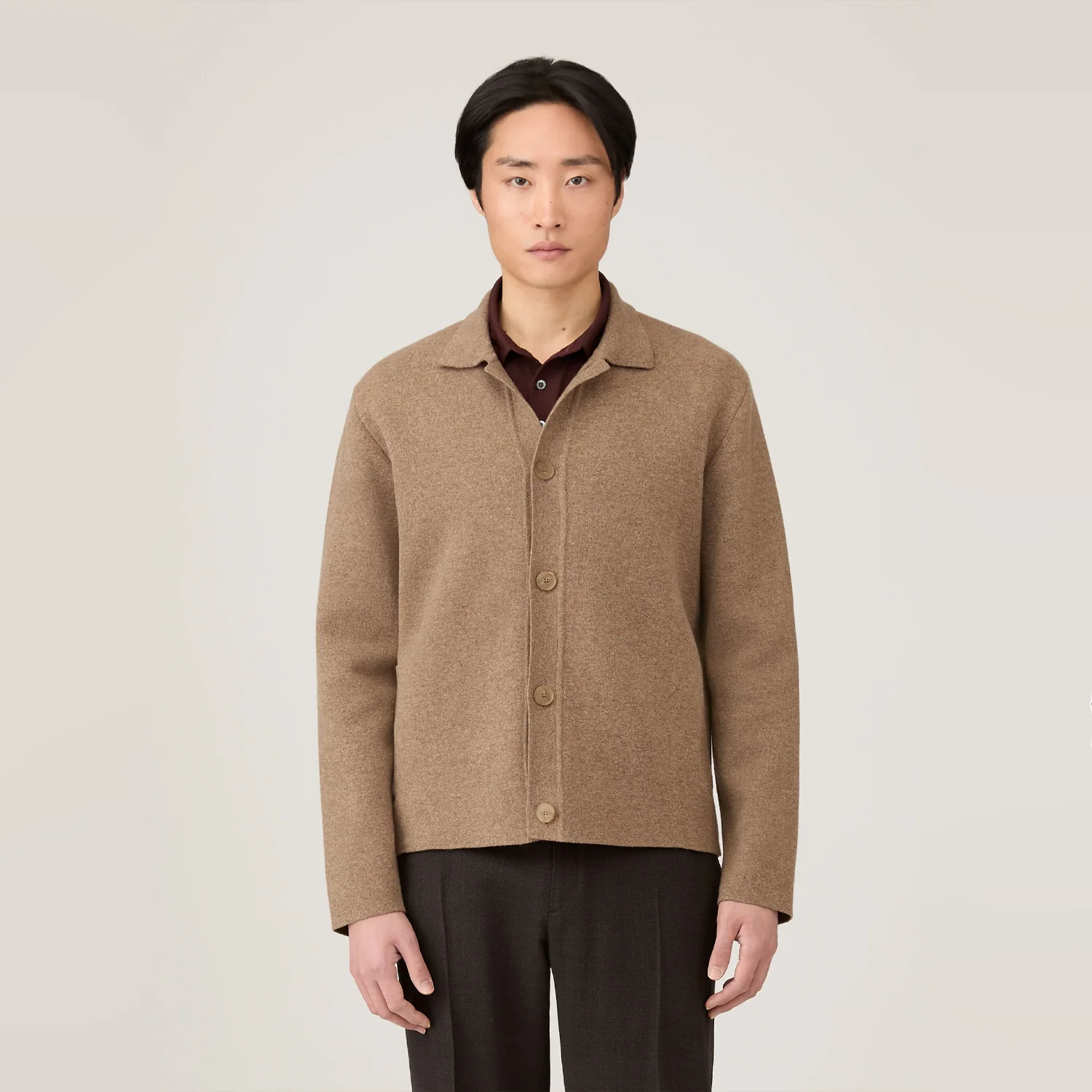 Double Face Jacket - Mink - Image 3