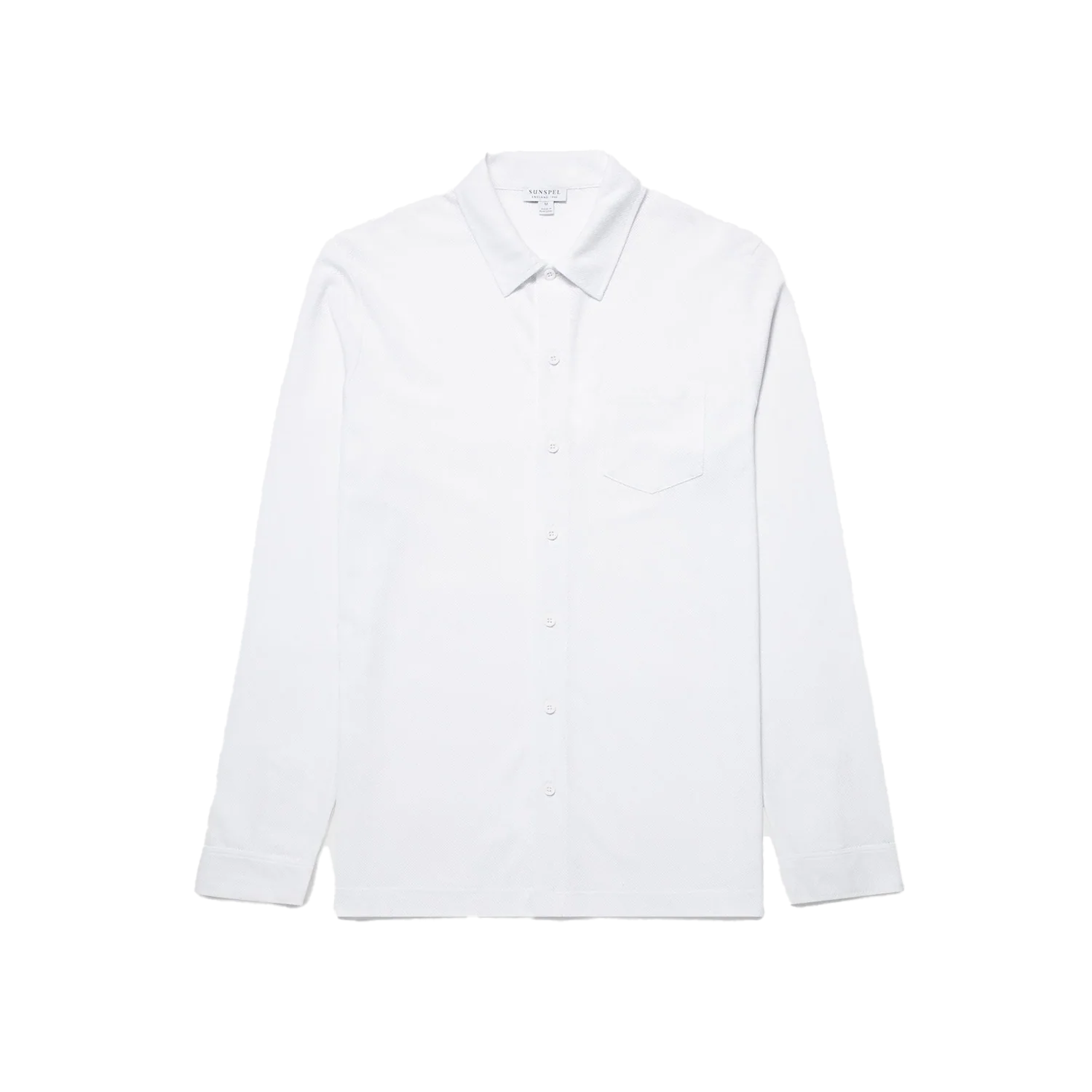 Long Sleeve Riviera Shirt - White