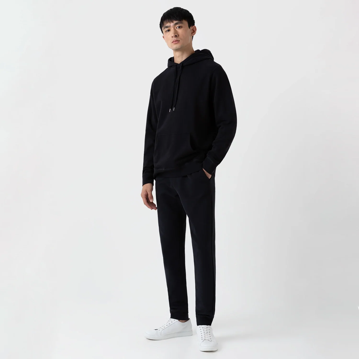 Loopback Hoody - Black - Image 3