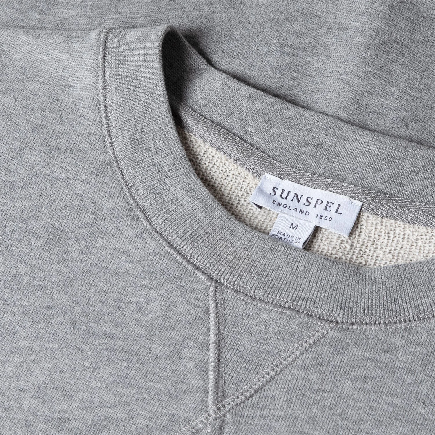 Loopback Sweatshirt - Grey Melange - Image 2
