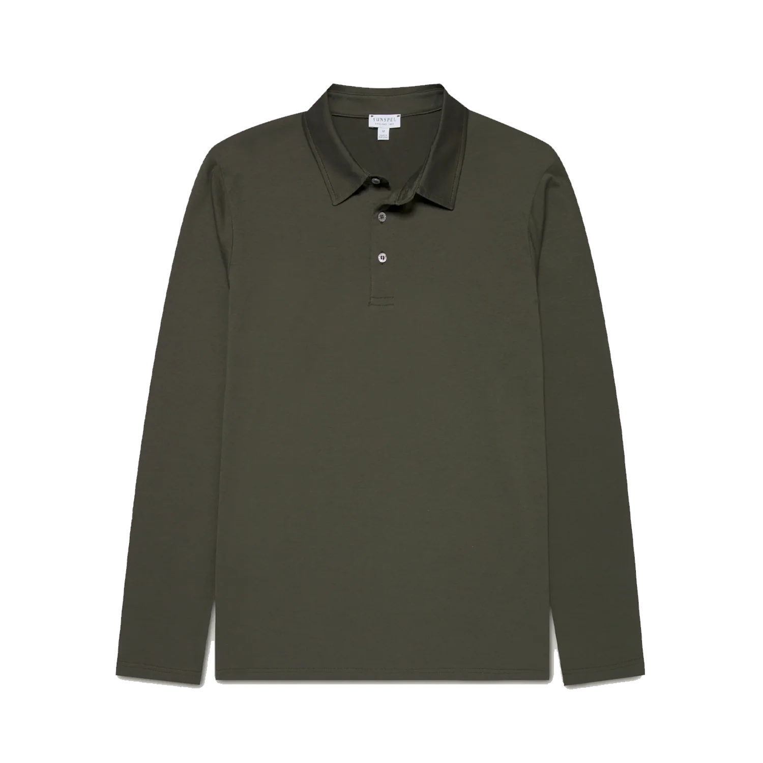 LS Jersey Polo - Dark Green