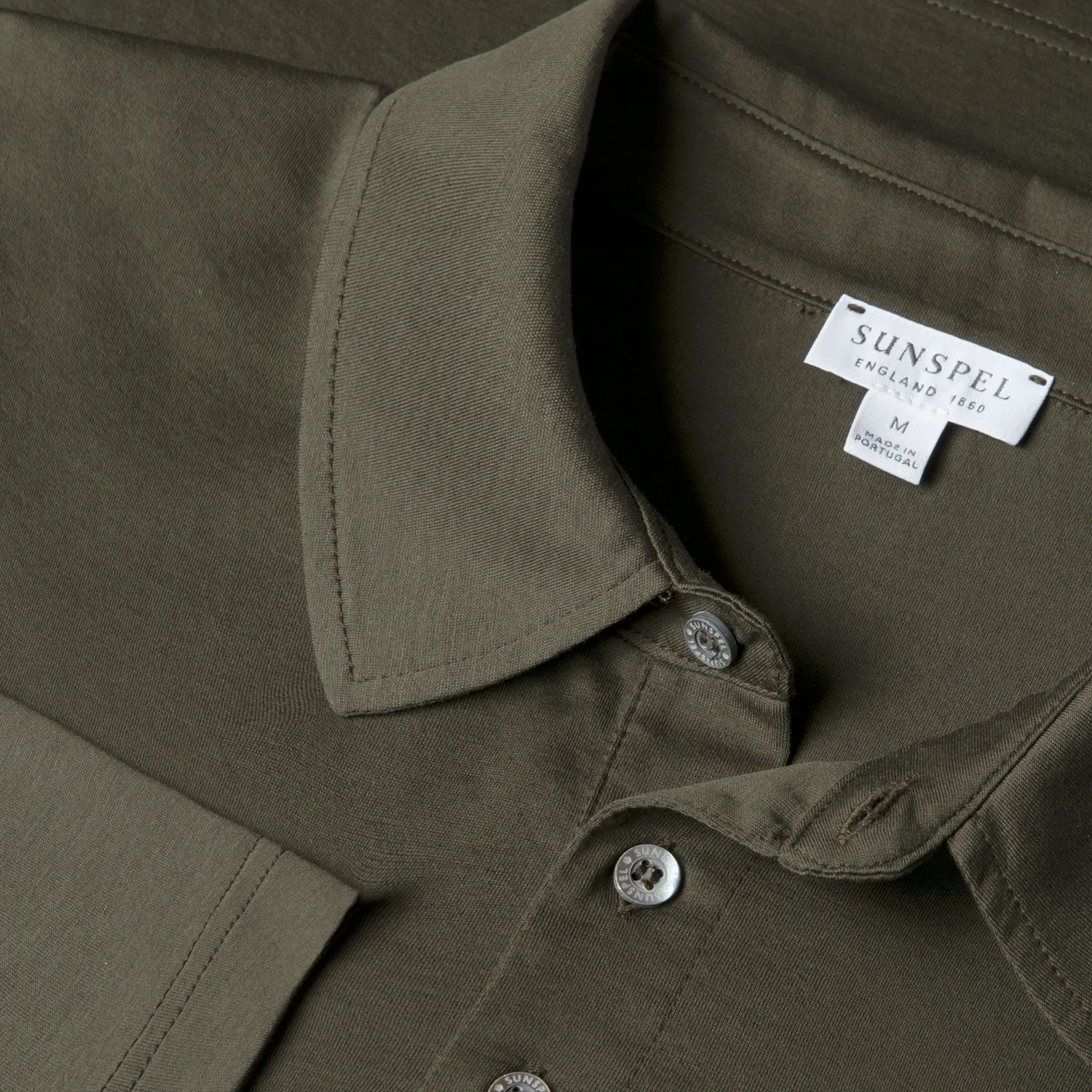 LS Jersey Polo - Dark Green - Image 2