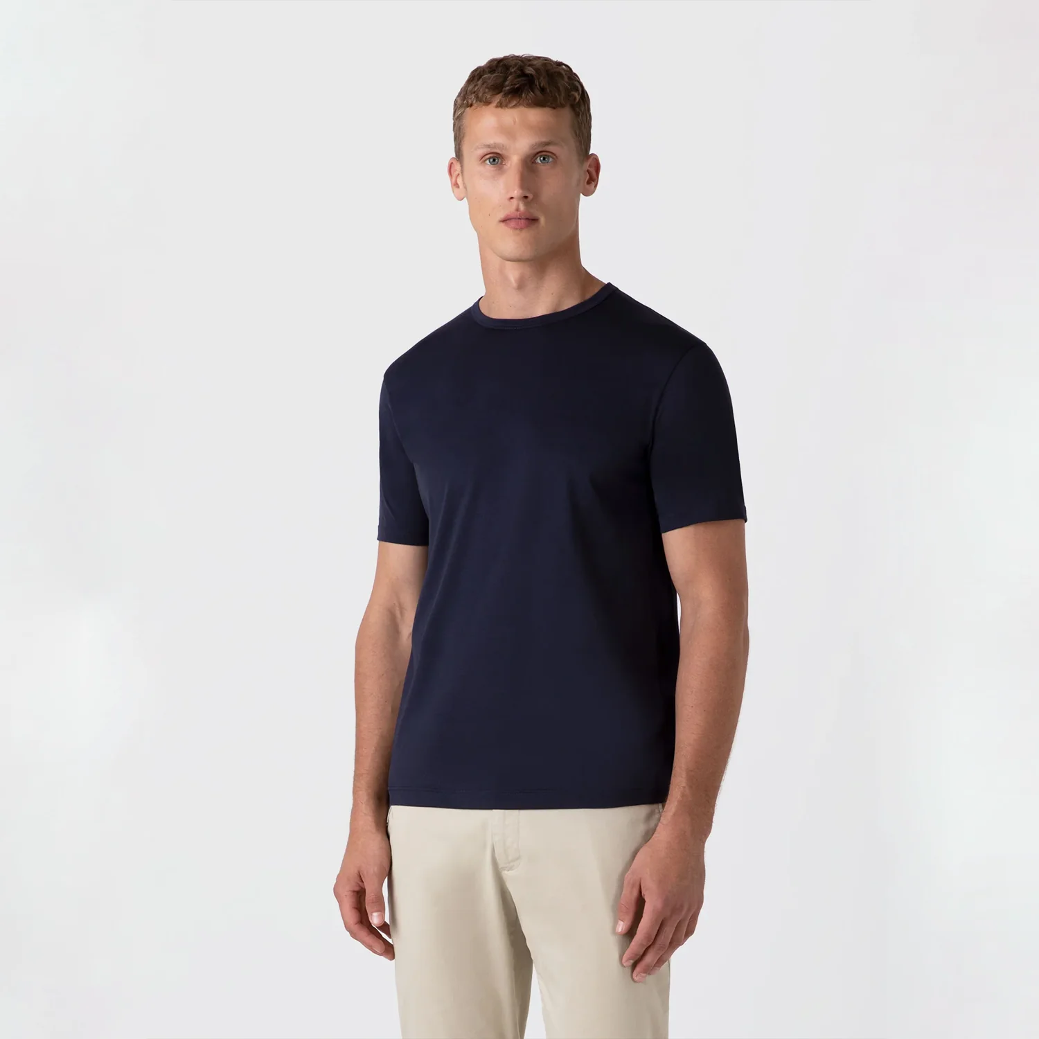 S/S Classic T-Shirt - Navy - Image 3