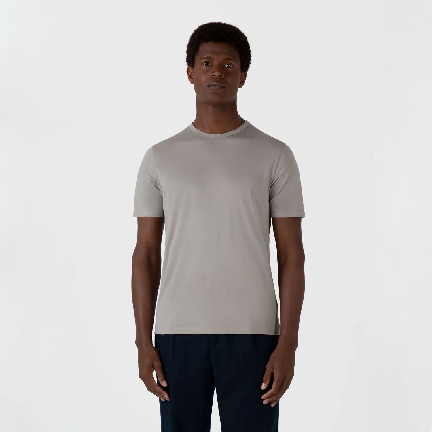 S/S Classic T-Shirt - Pewter - Image 3
