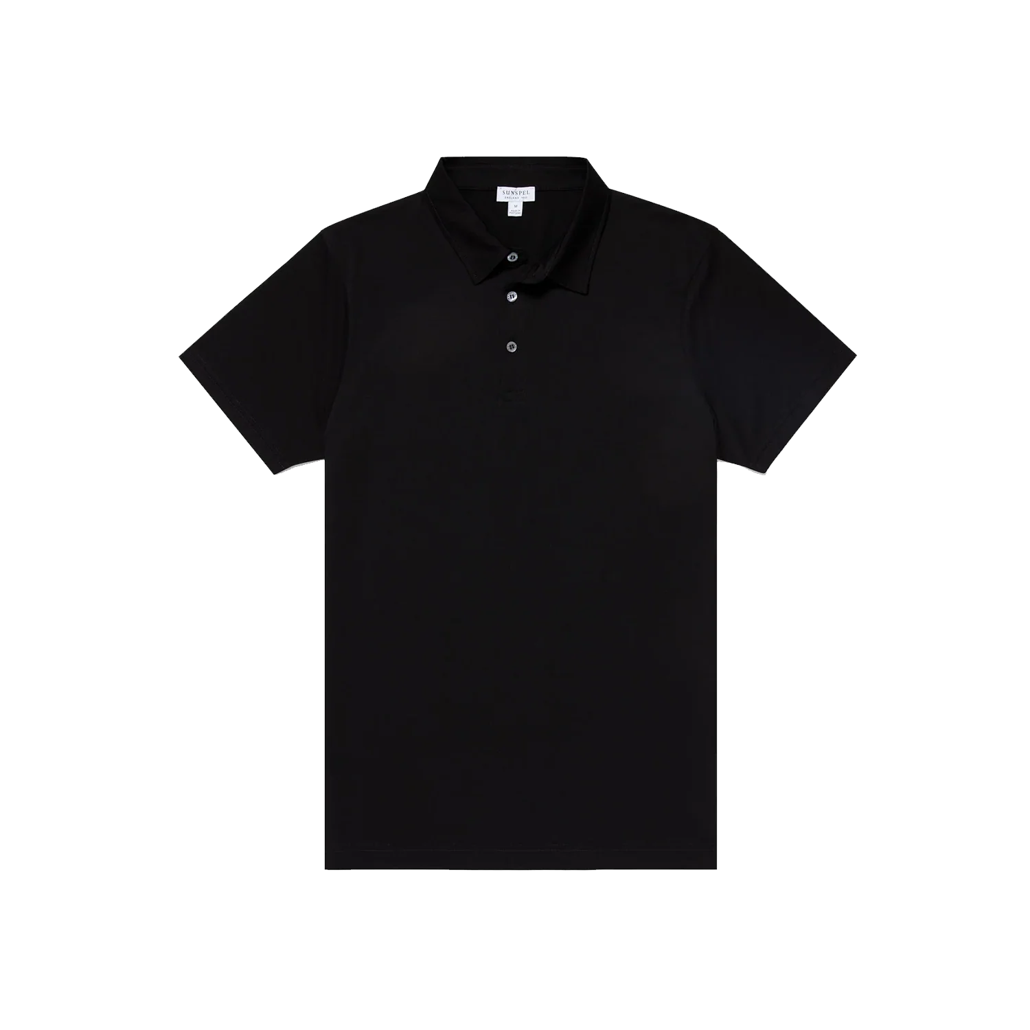 S/S Polo Shirt - Black