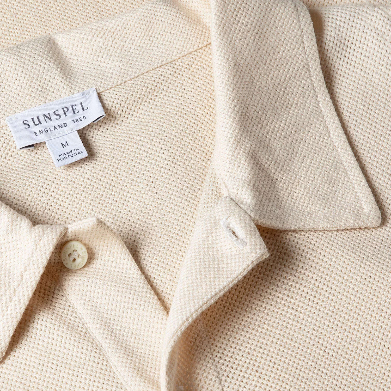 S/S Riviera Polo Shirt - Undyed - Image 4