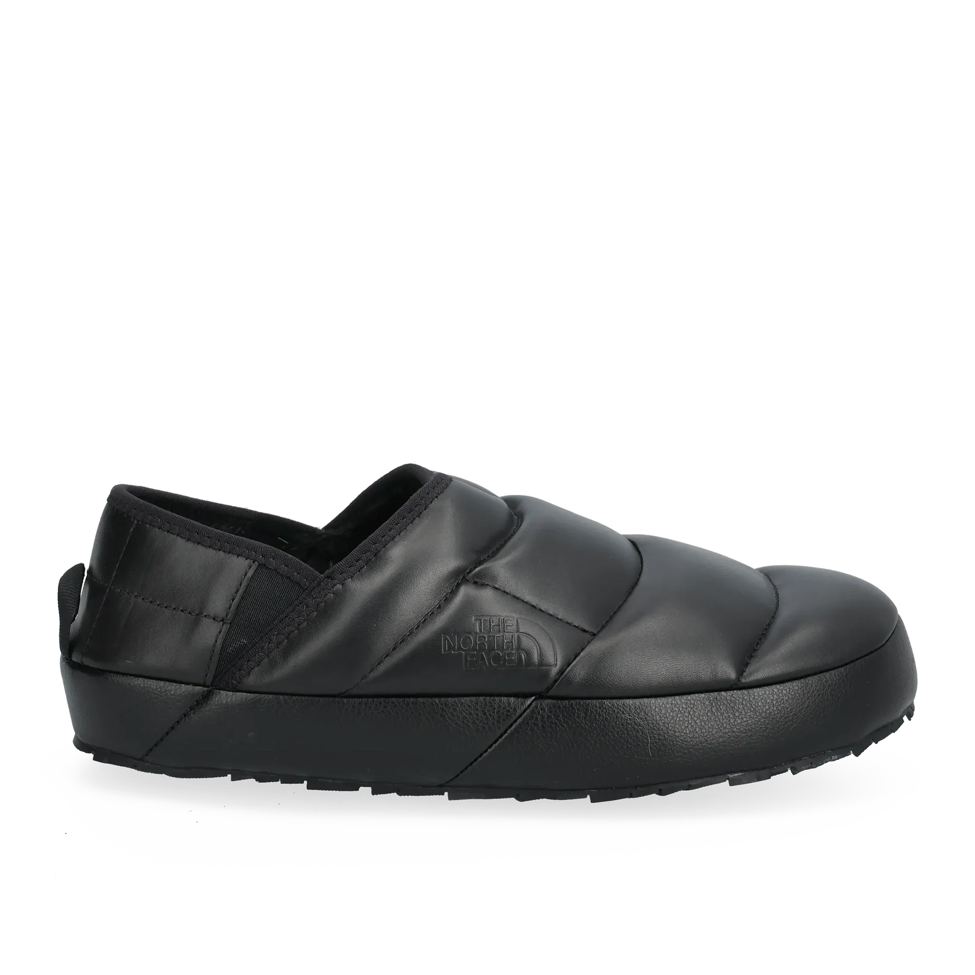 Leather Thermoball Traction Mule - TNF Black