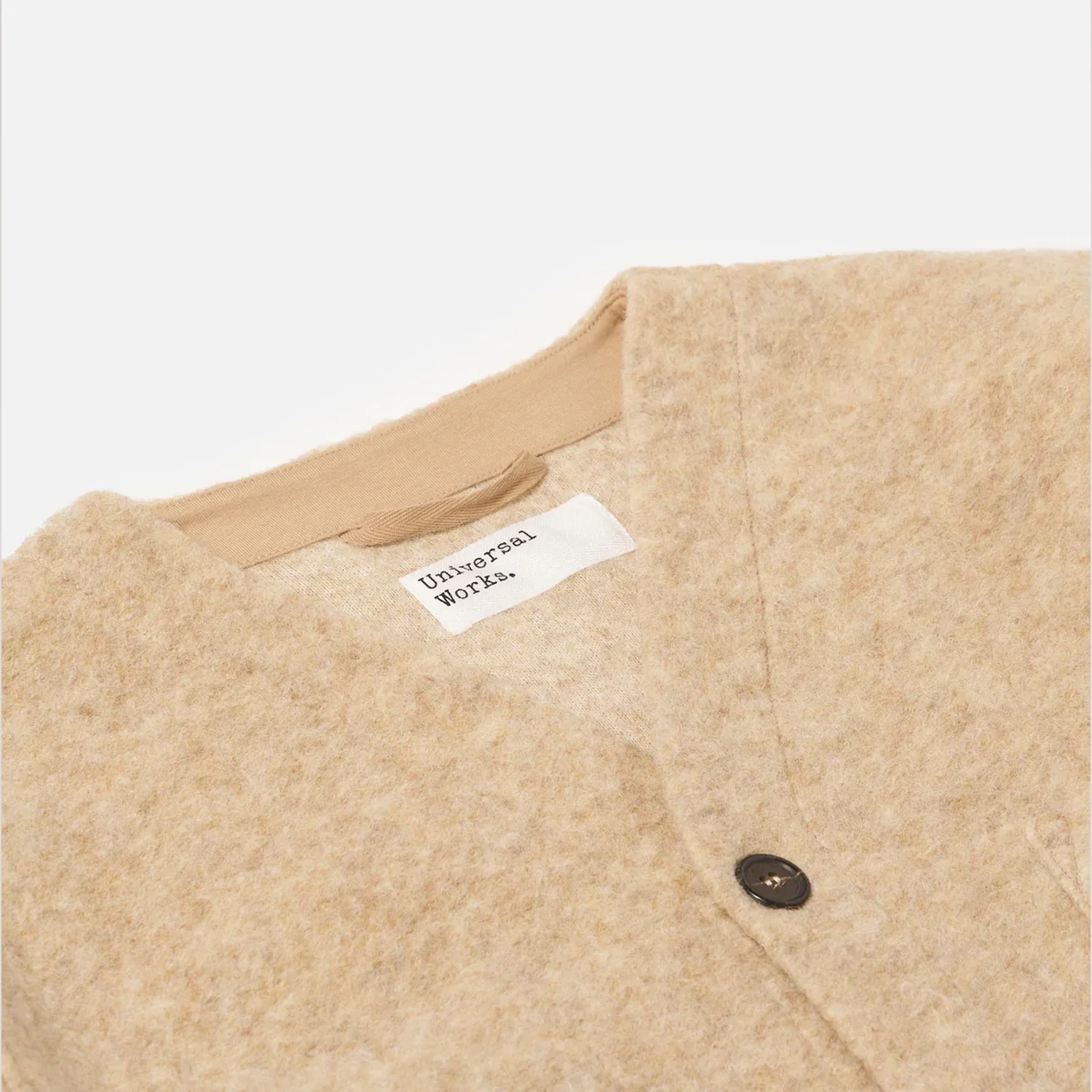 Cardigan Wool Fleece - Fawn - Image 2