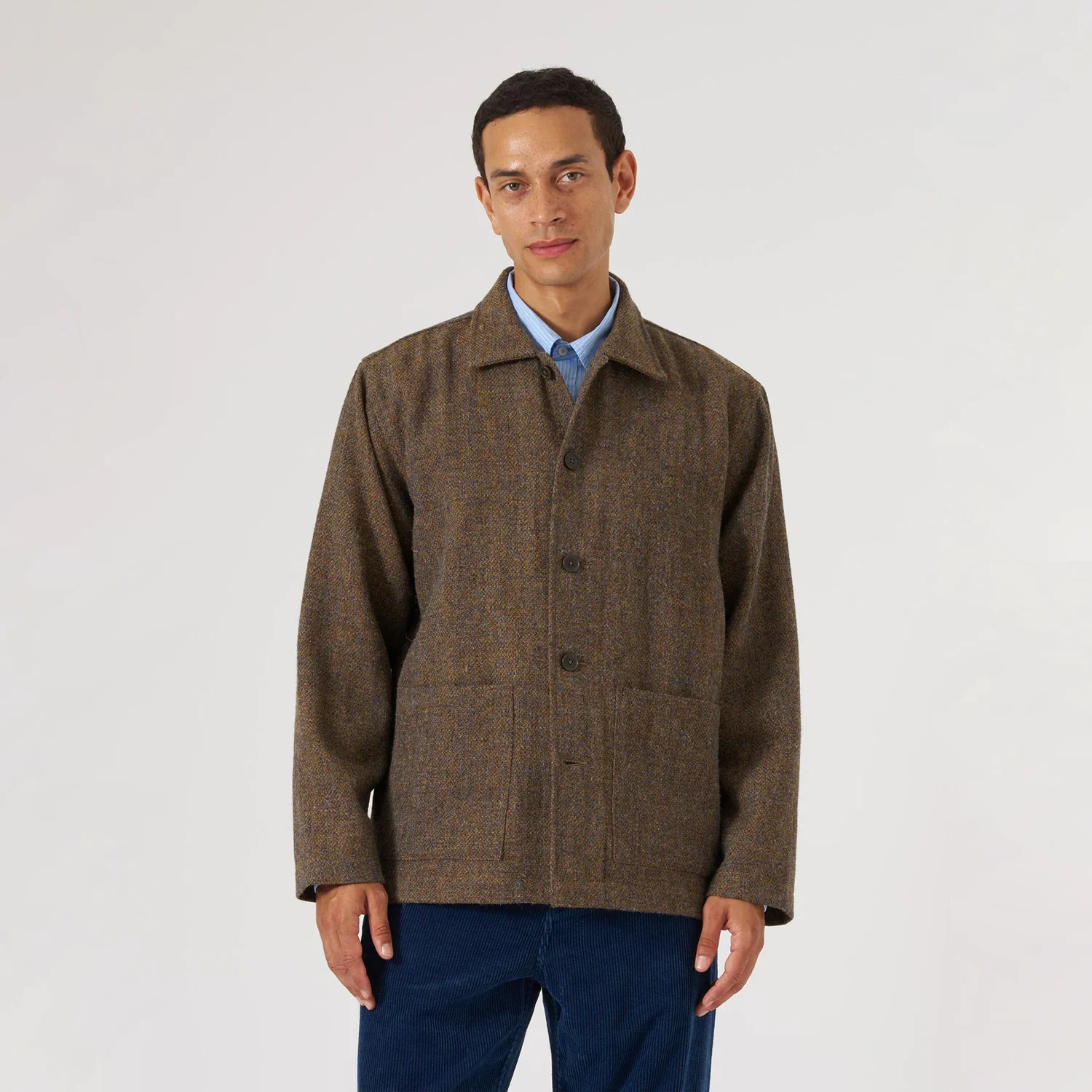 Easy Jacket - Gold Harris Tweed - Image 3