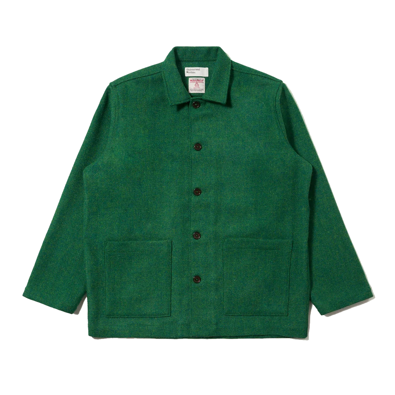 Easy Jacket - Green Harris Tweed